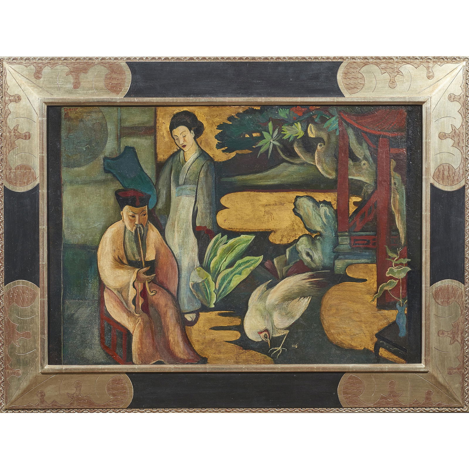 Painting, Atrributed to Paul Mays (1 of 2)