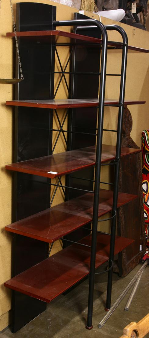 Modern Ligne Roset bookshelf: Modern Ligne Roset bookshelf, 72"h x 43.5"w