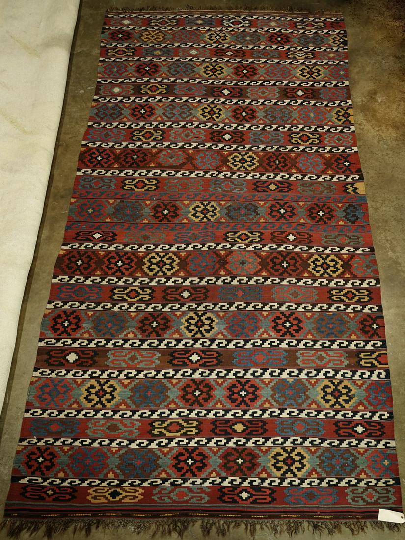 Tribal flatweave carpet (1 of 1)