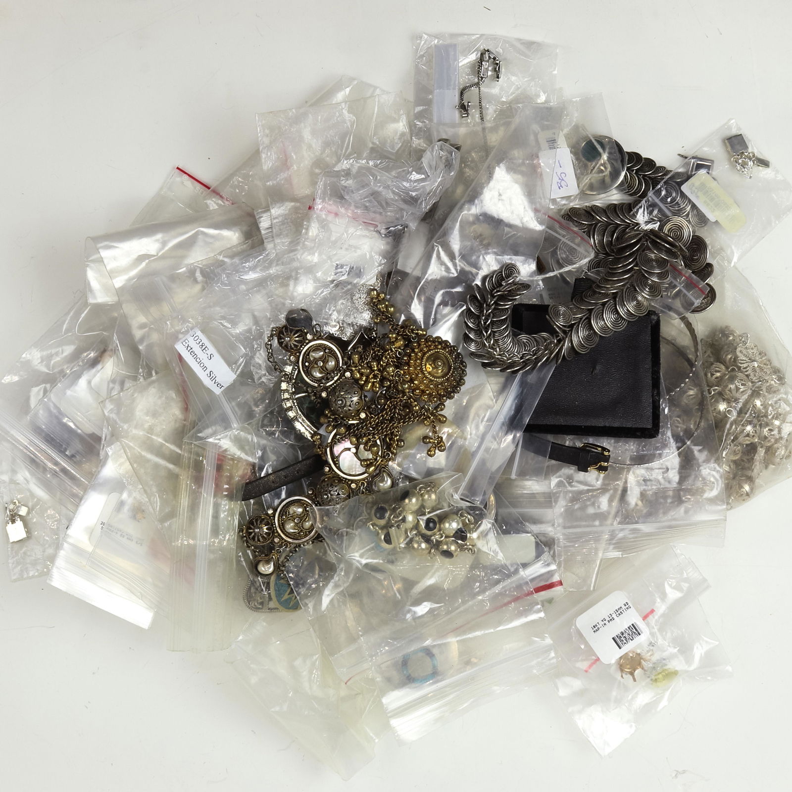 A group of costume and silver jewelry (1 of 1)