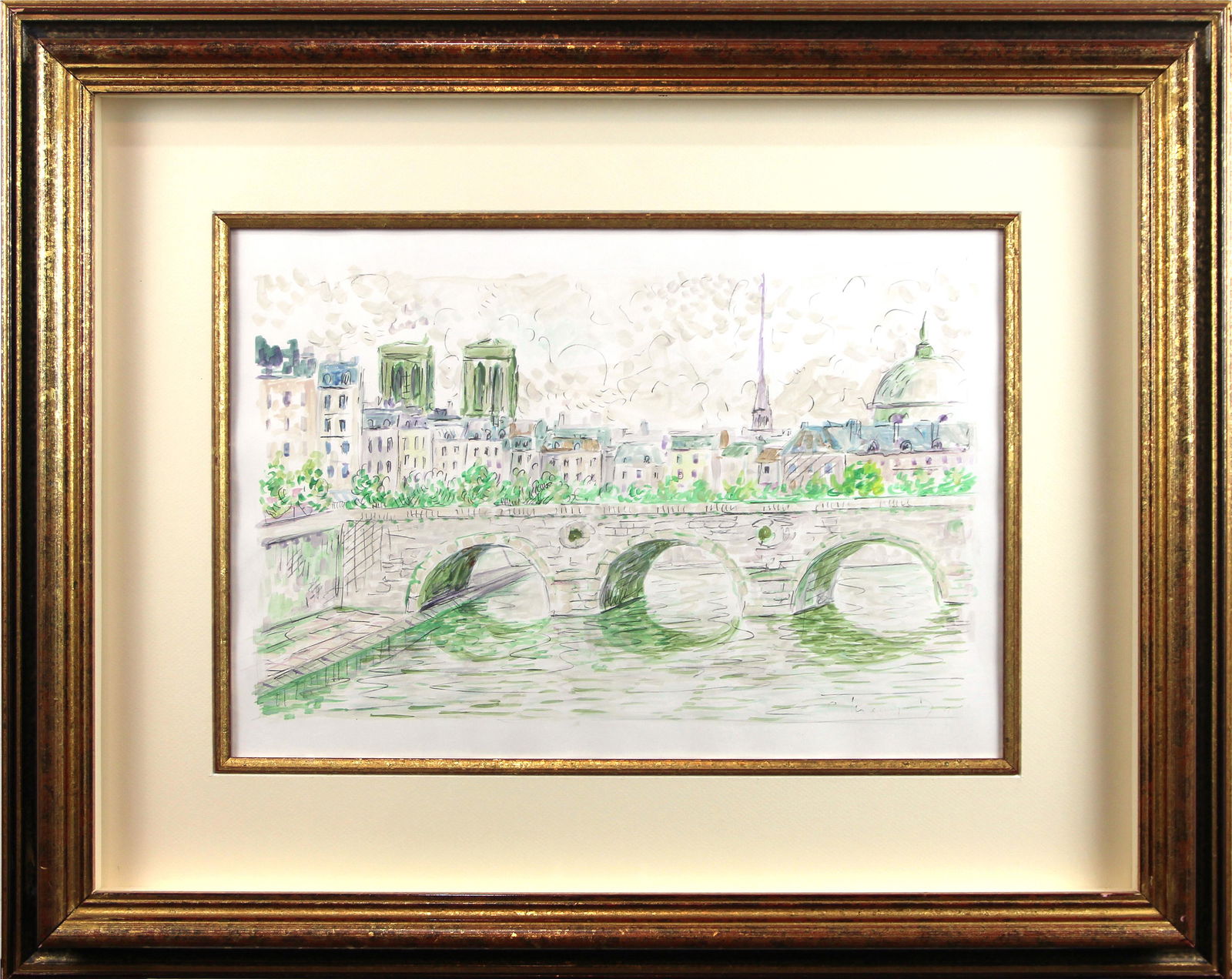 Gouache, Serge Mendjisky (1 of 2)