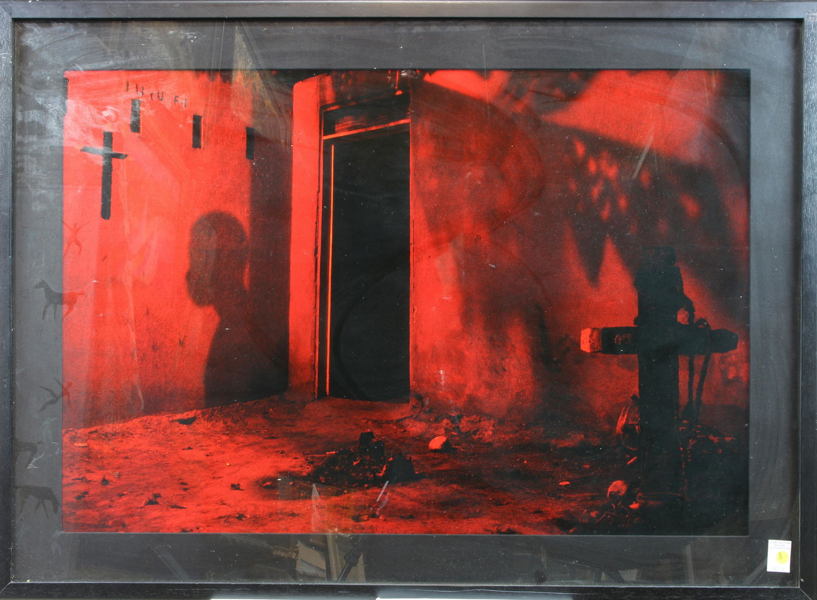 Print, Church in the Red (1 of 1)