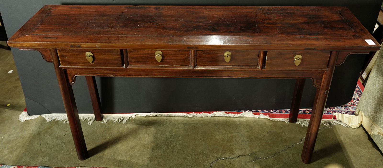 Chinese hardwood altar table (1 of 1)