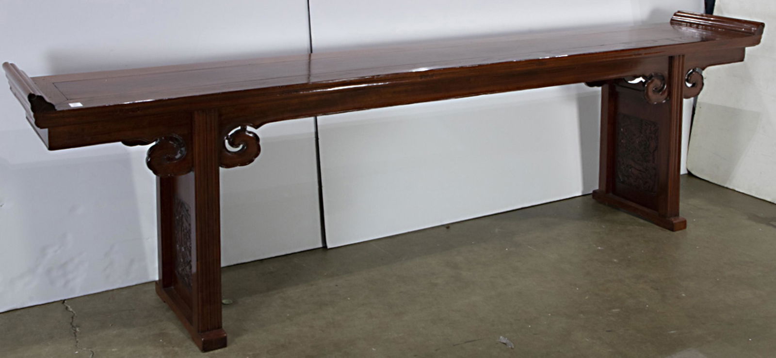 Massive Chinese hardwood altar table (1 of 1)
