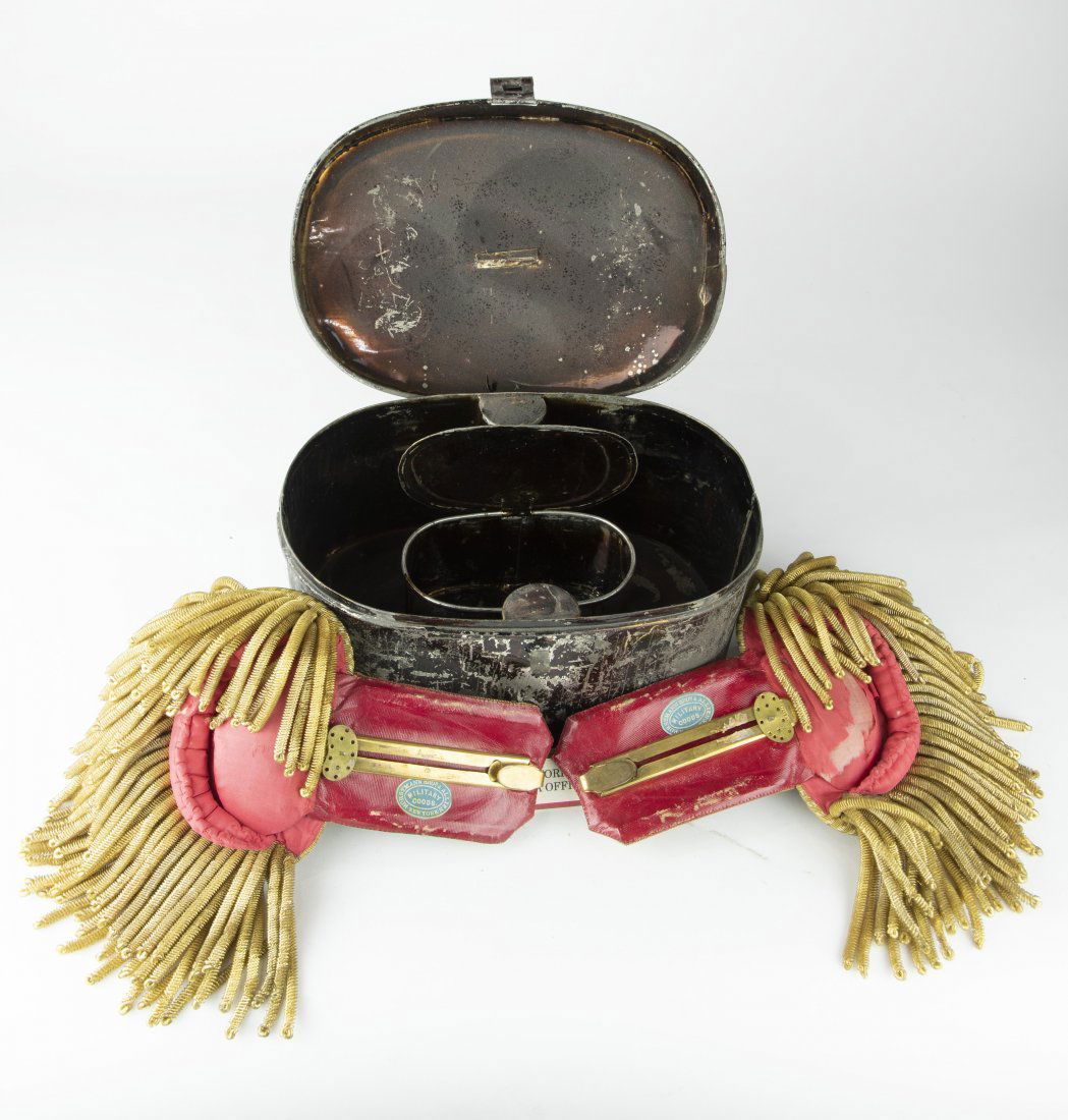 A pair New York State officer full dress epaulettes (1 of 4)