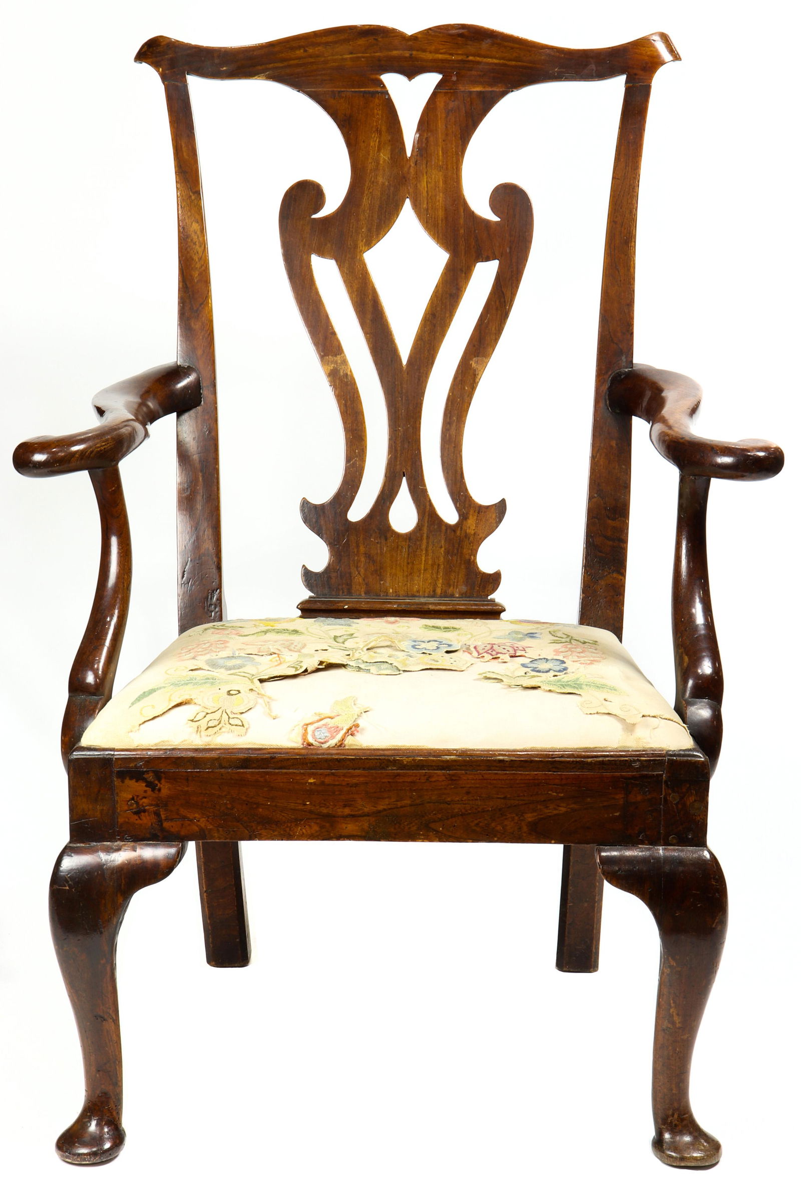An English Queen Anne armchair (1 of 5)