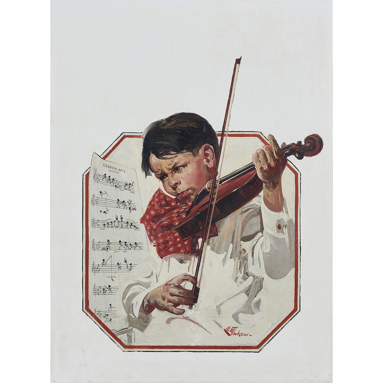 Painting, Elbert McGran Jackson (1 of 6)