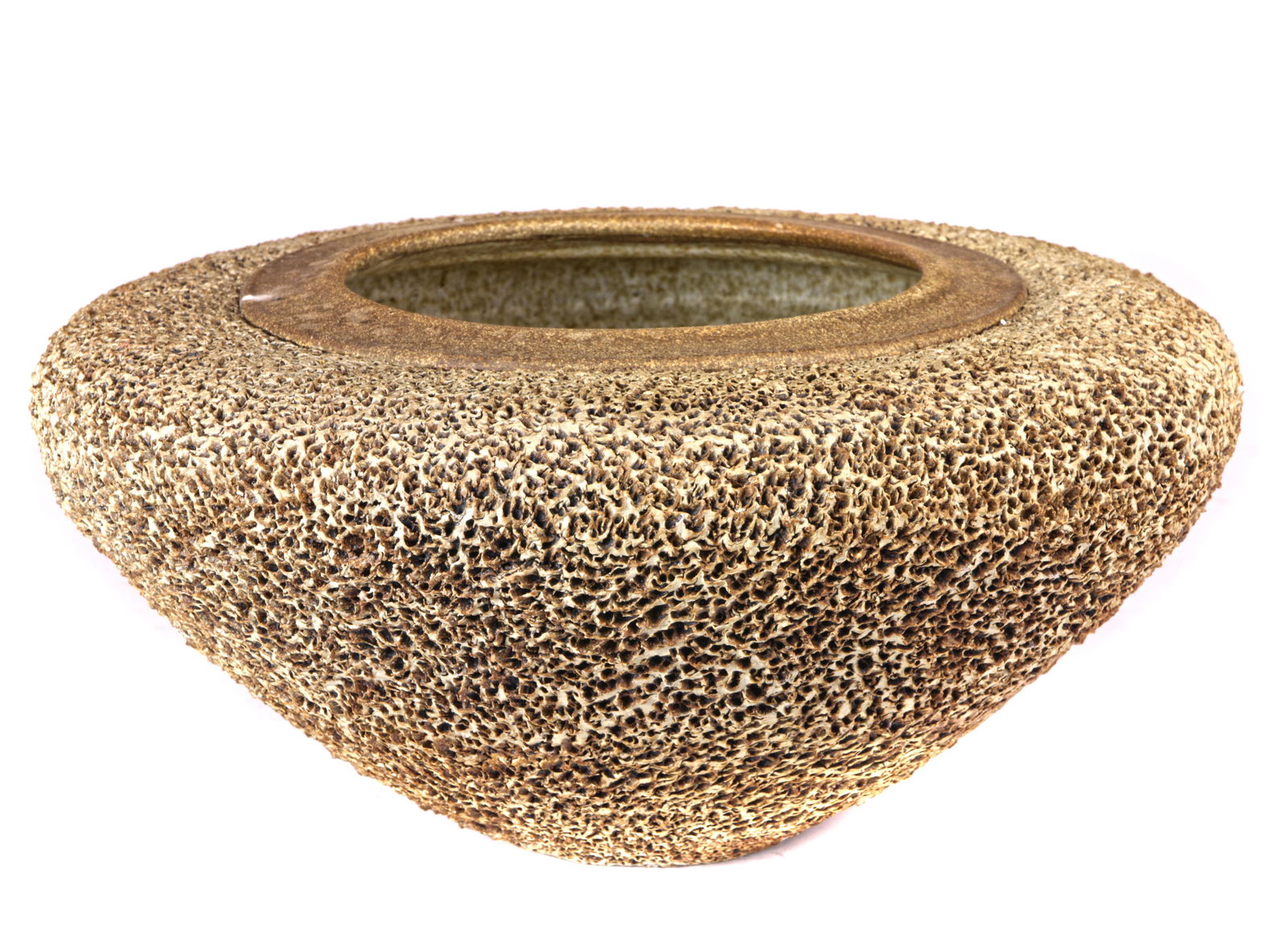 Anne Goldman stoneware vessel (1 of 4)