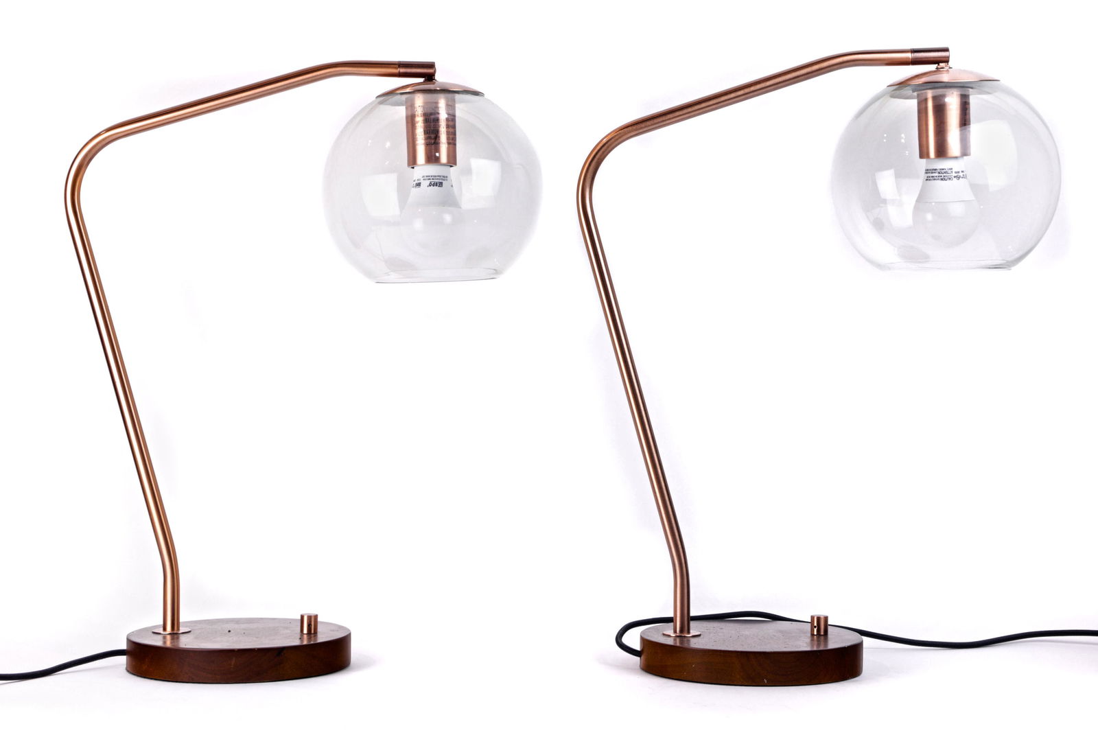 A pair of industrial style table lamps (1 of 3)
