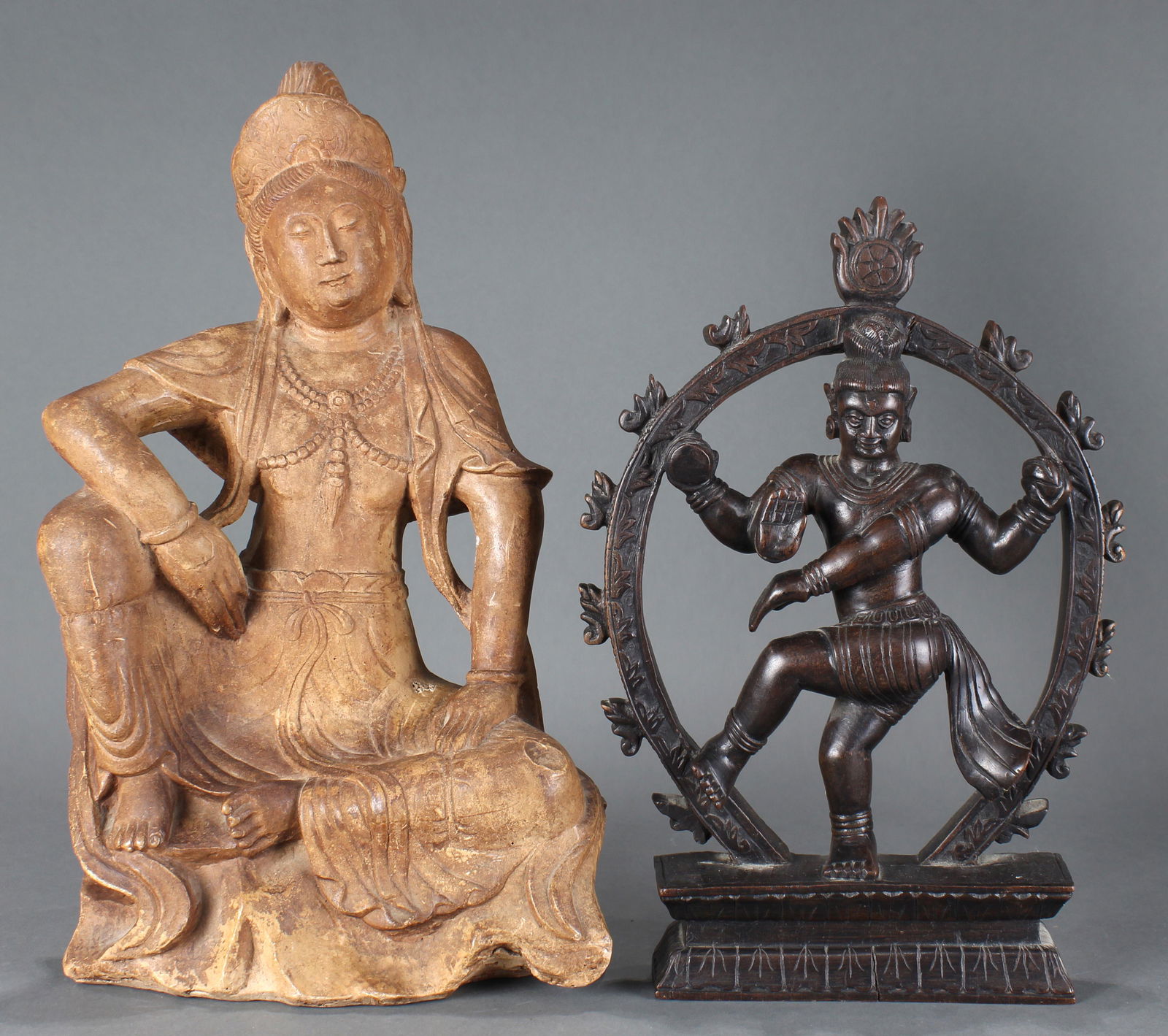 A (lot of 2) Asian religious figures (1 of 3)