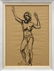 4410: watercolor, Emil Jean Kosa Jr., Nude