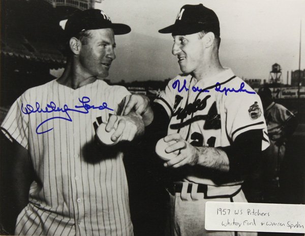 Sports Memorabilia: (lot) of approximately 120 framed and unframed cut signatures with matted photos of various baseball players, including Sandy Koufax, Dom Dimaggio, Carl Furillo, Lefty Grove and many others