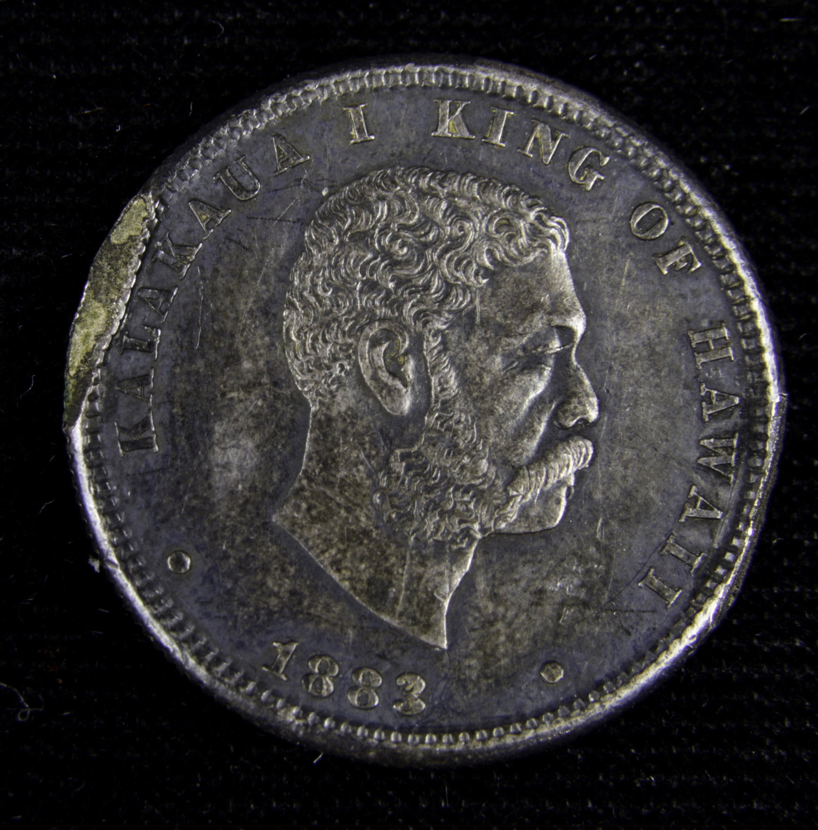 Hawaii 1883 Hapaha 1/4 dollar: Hawaii 1883 Hapaha 1/4 dollar