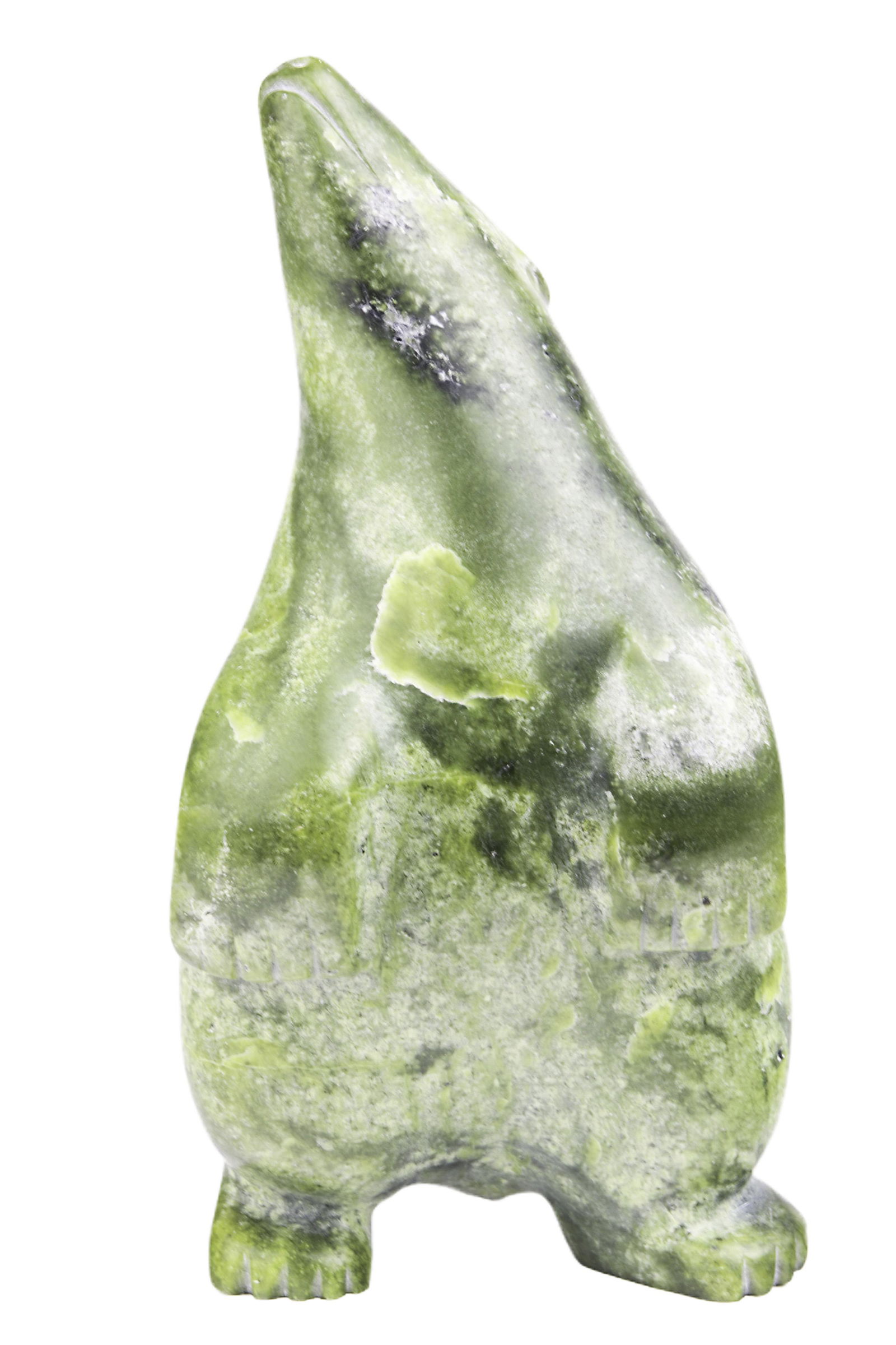 An Inuit figural sculpture by Towatugu (1 of 7)