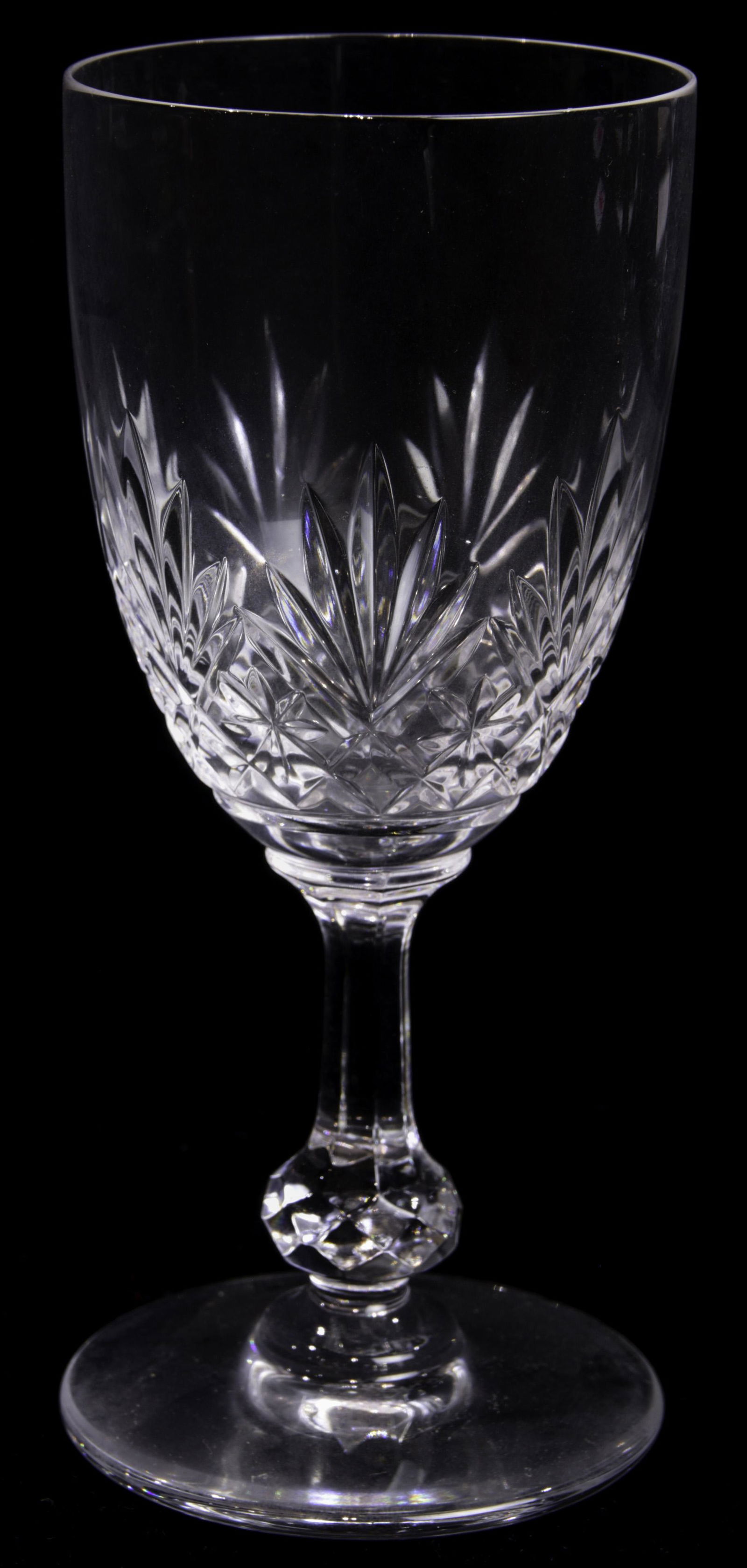 (lot of 16) St. Louis crystal aperitif stemware (1 of 2)