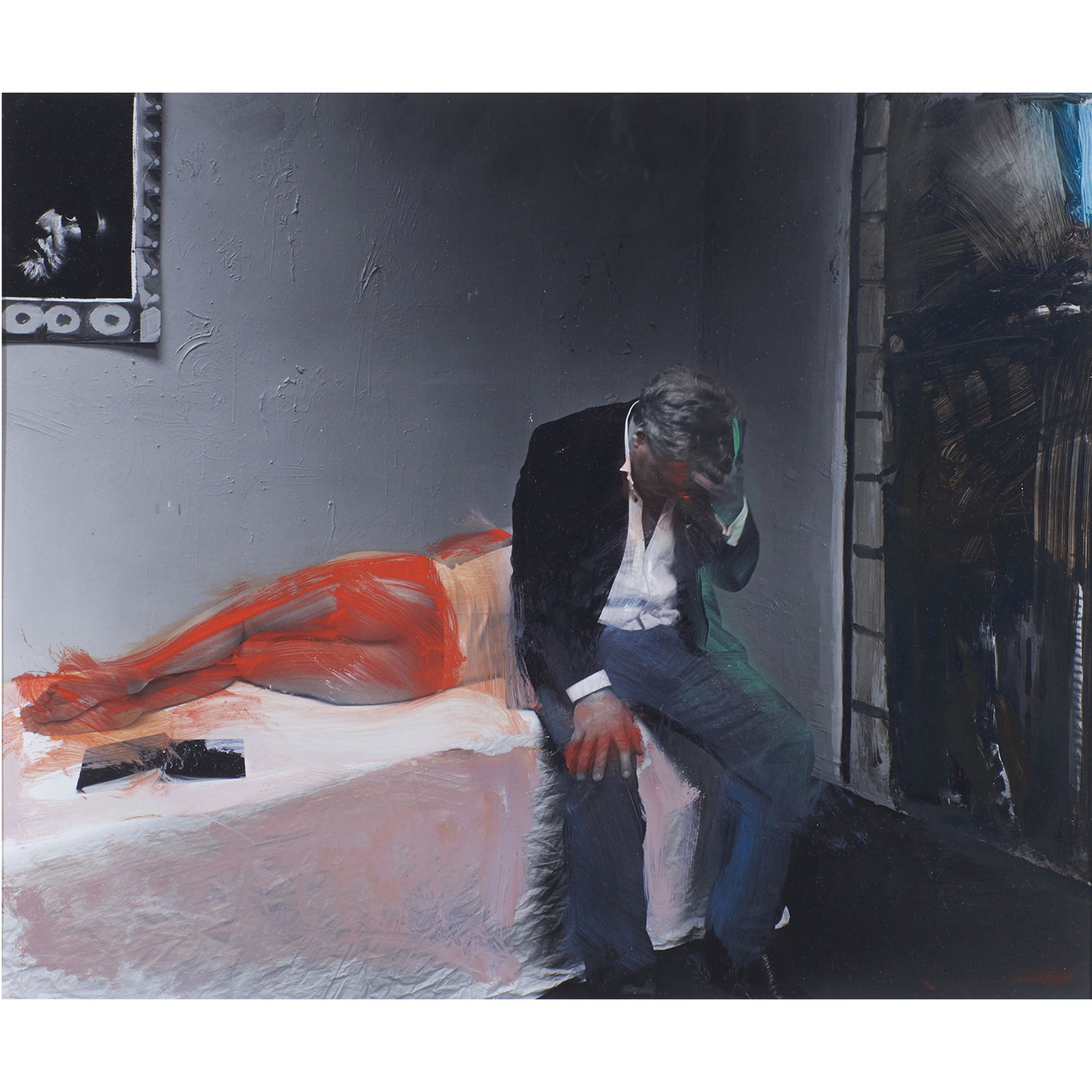 Painted Photograph, Kim Weston (1 of 3)