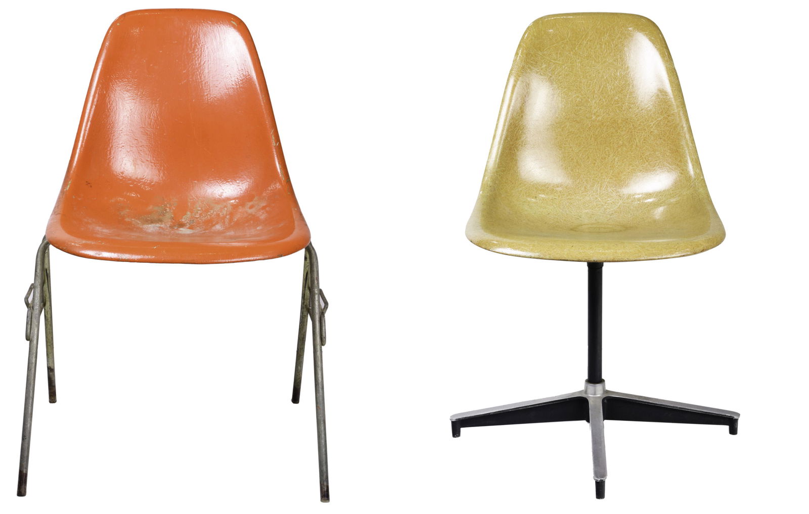 (lot of 2) A Charles and Ray Eames for Herman Miller (1 of 7)