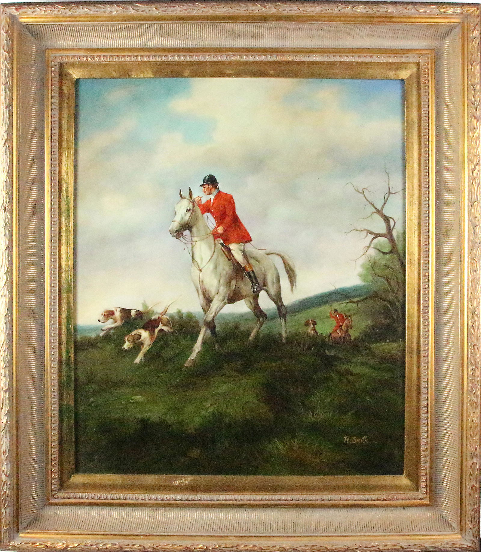 Painting, The Fox Hunt (1 of 2)
