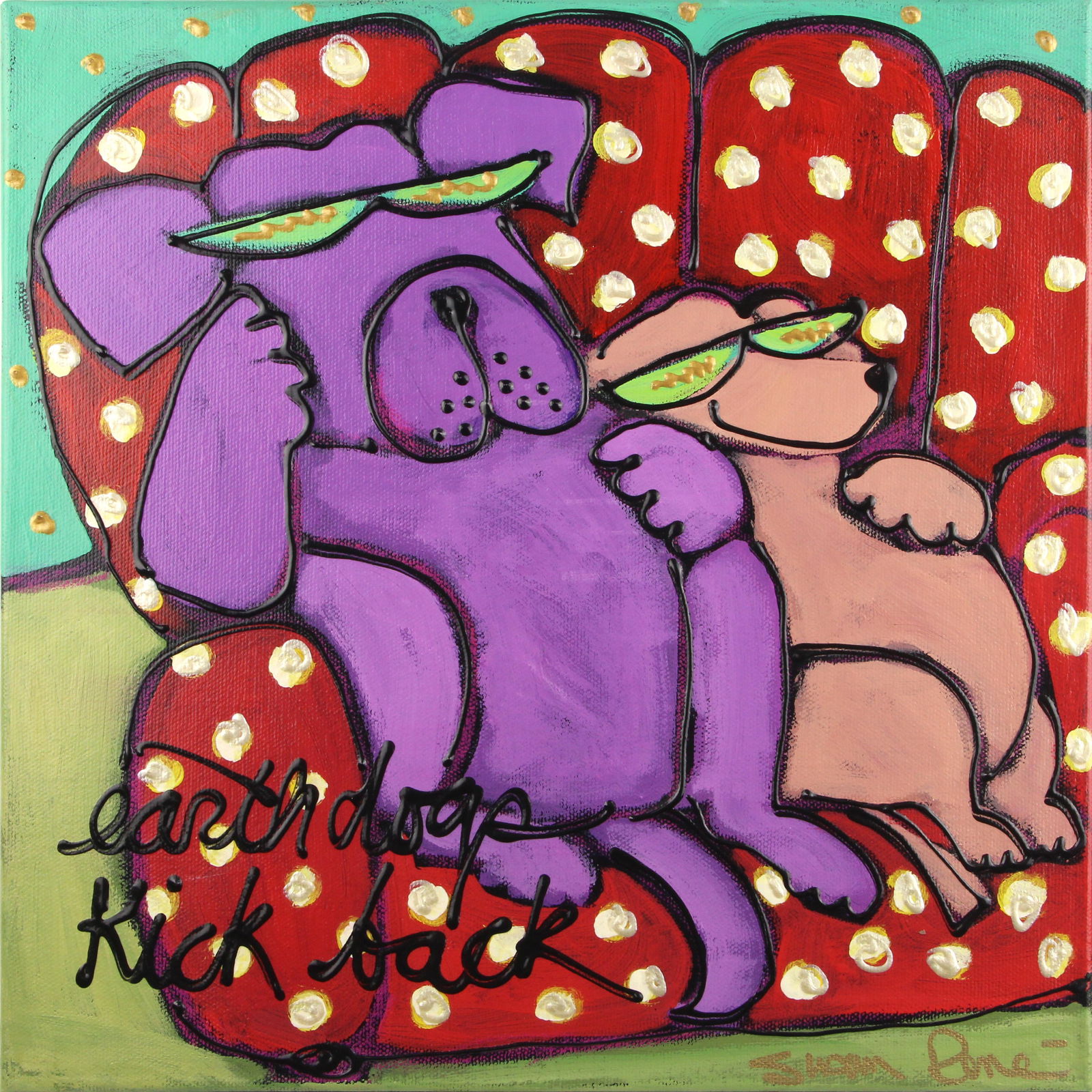 Painting, Susan Rene (1 of 2)