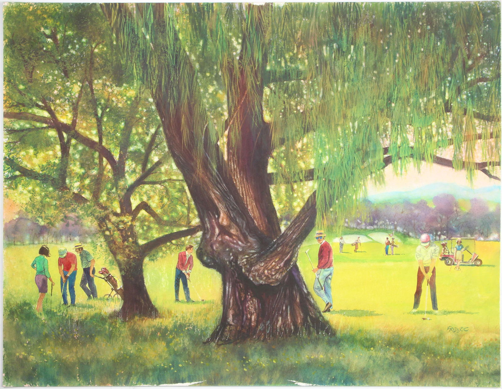 Watercolors, Joseph E. Frederic (1 of 4)