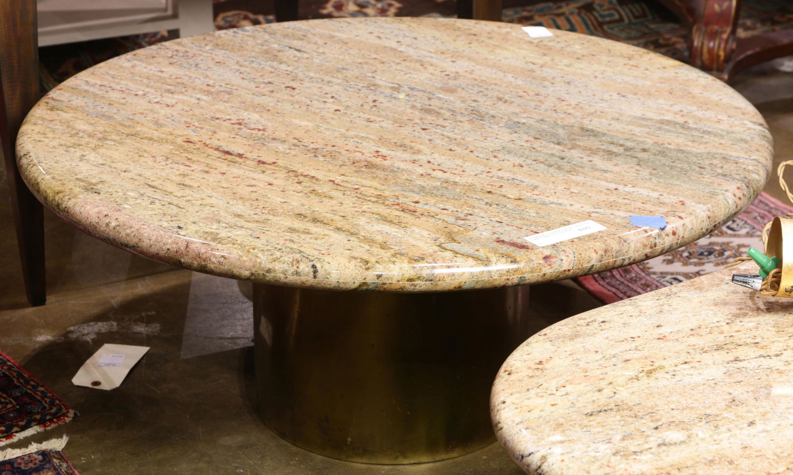 A Moderne Marble top low table (1 of 1)