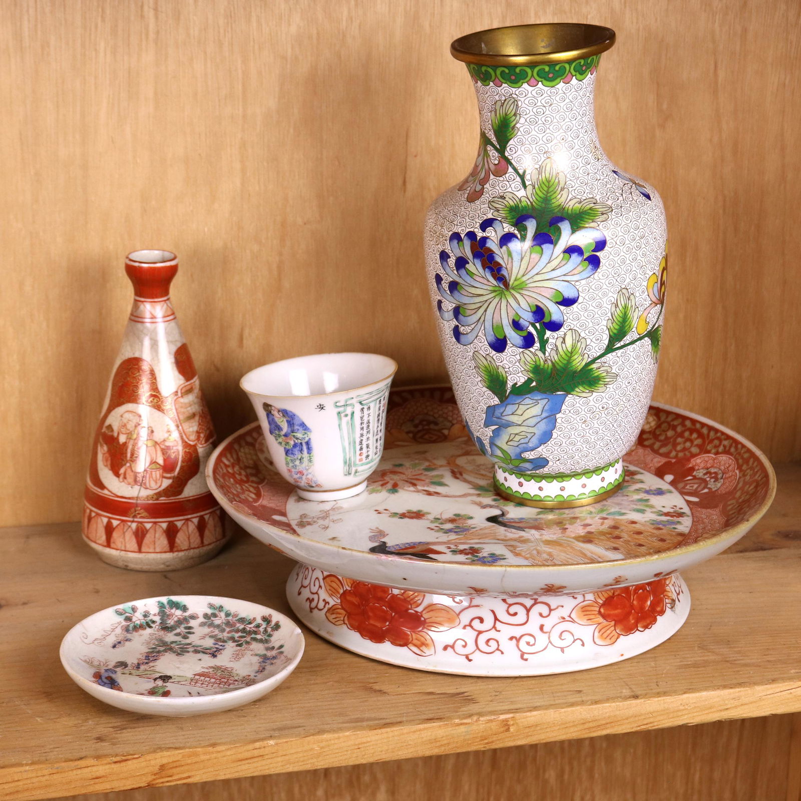 (lot of 5) Asian table articles (1 of 1)