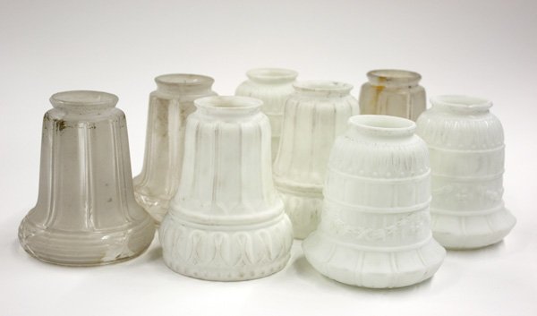 Art Deco glass lamp shades