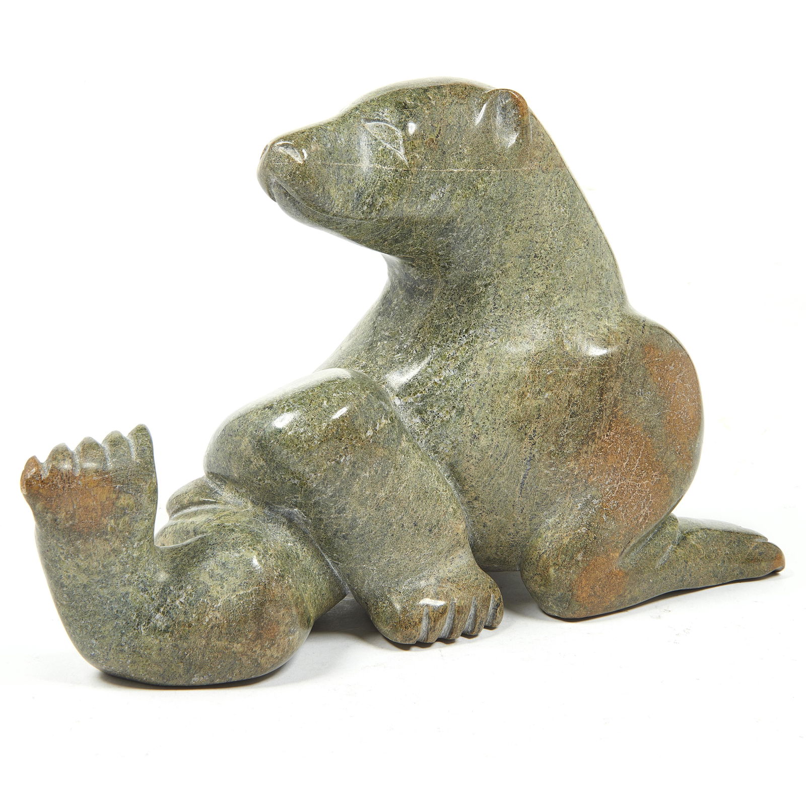 An Inuit sculpture by Komwartok Ashoona (1 of 3)
