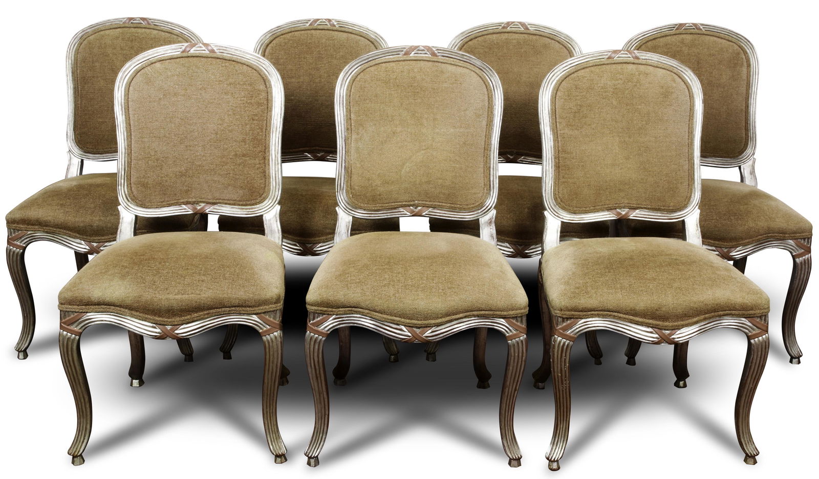 (lot of 10) Neoclassical style dining chairs (1 of 4)