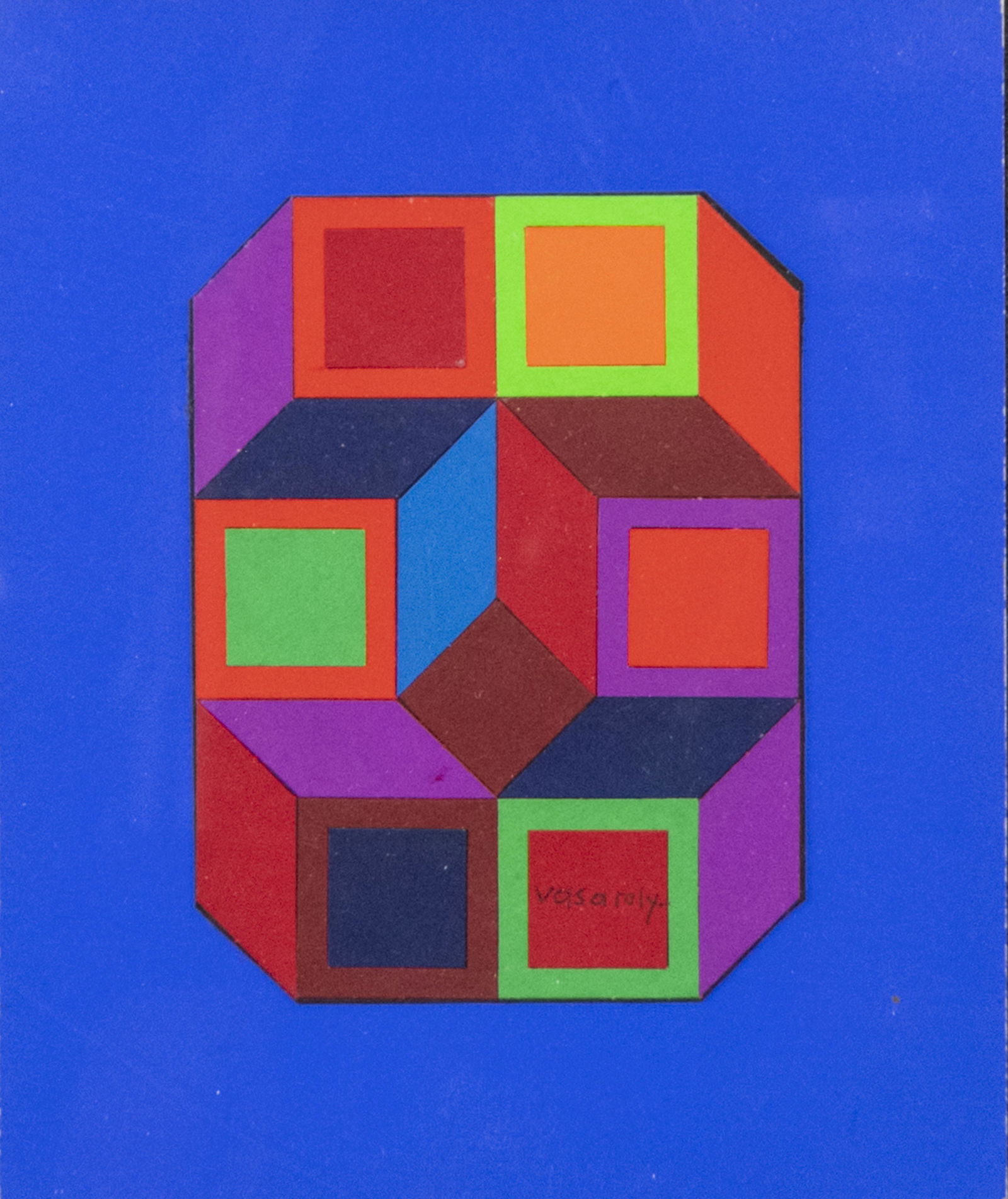 Collage, Victor Vasarely (1 of 3)