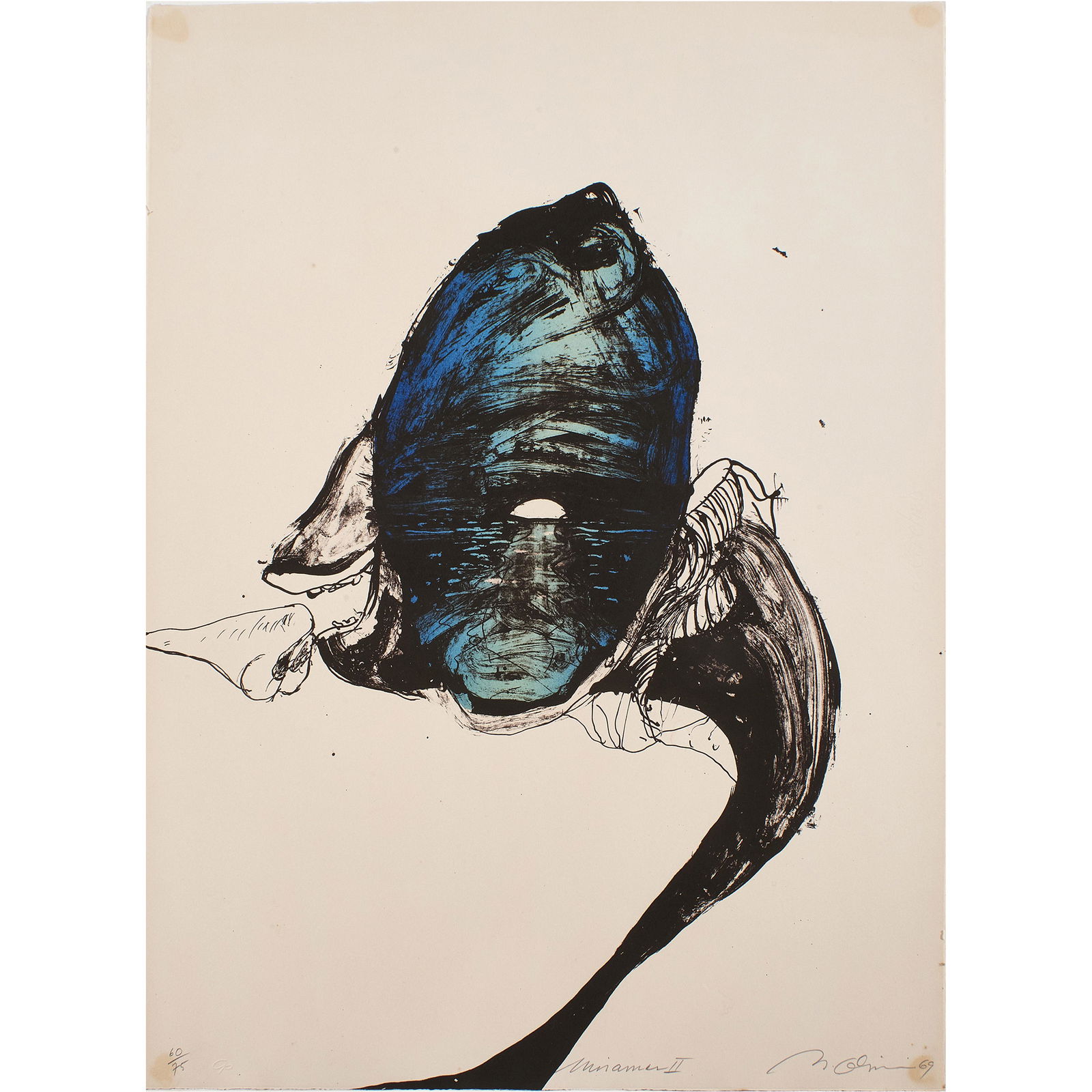 Print, Nathan Oliveira (1 of 4)