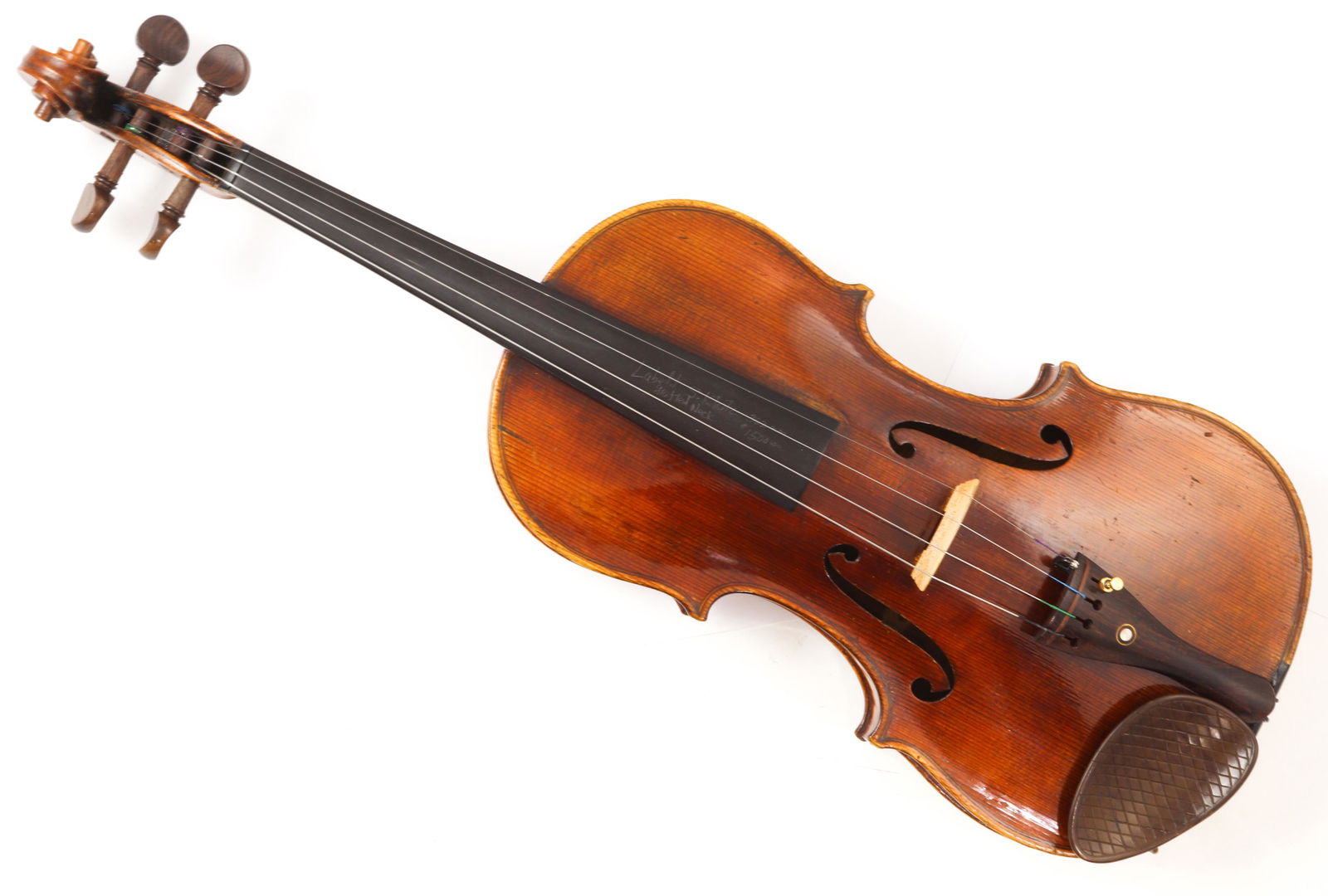 A German full size violin labelled Klotz with grafted (1 of 11)