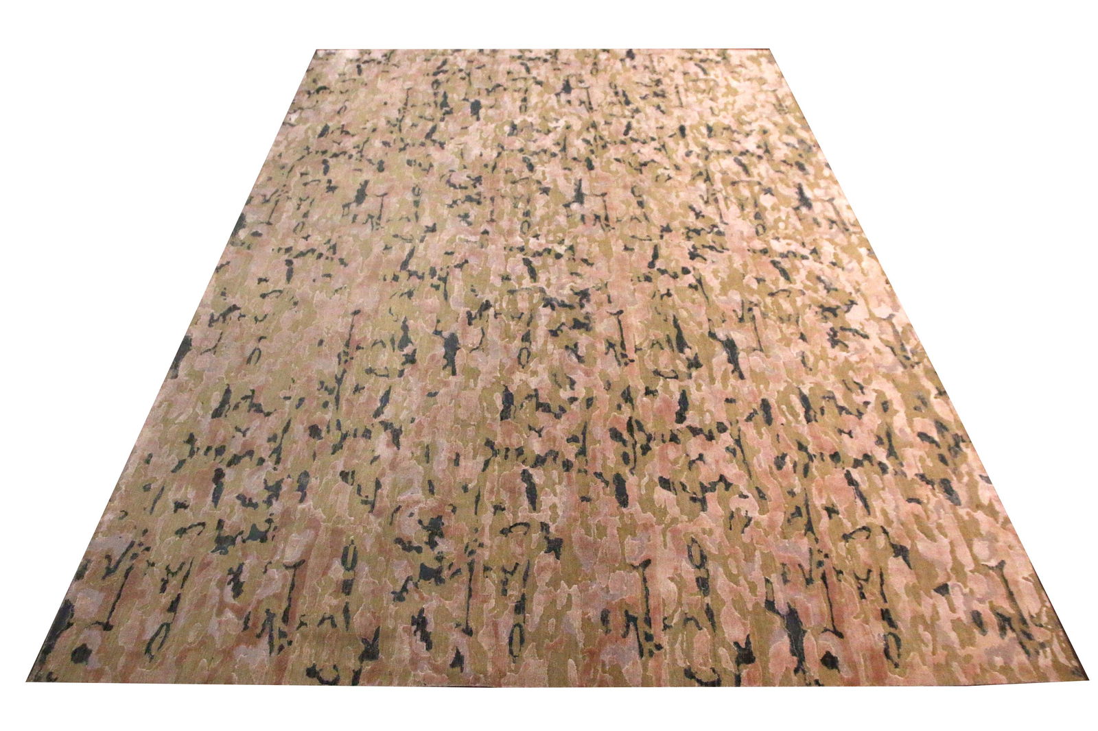 A modern hand made carpet, 10'10" x 15'8" (1 of 4)