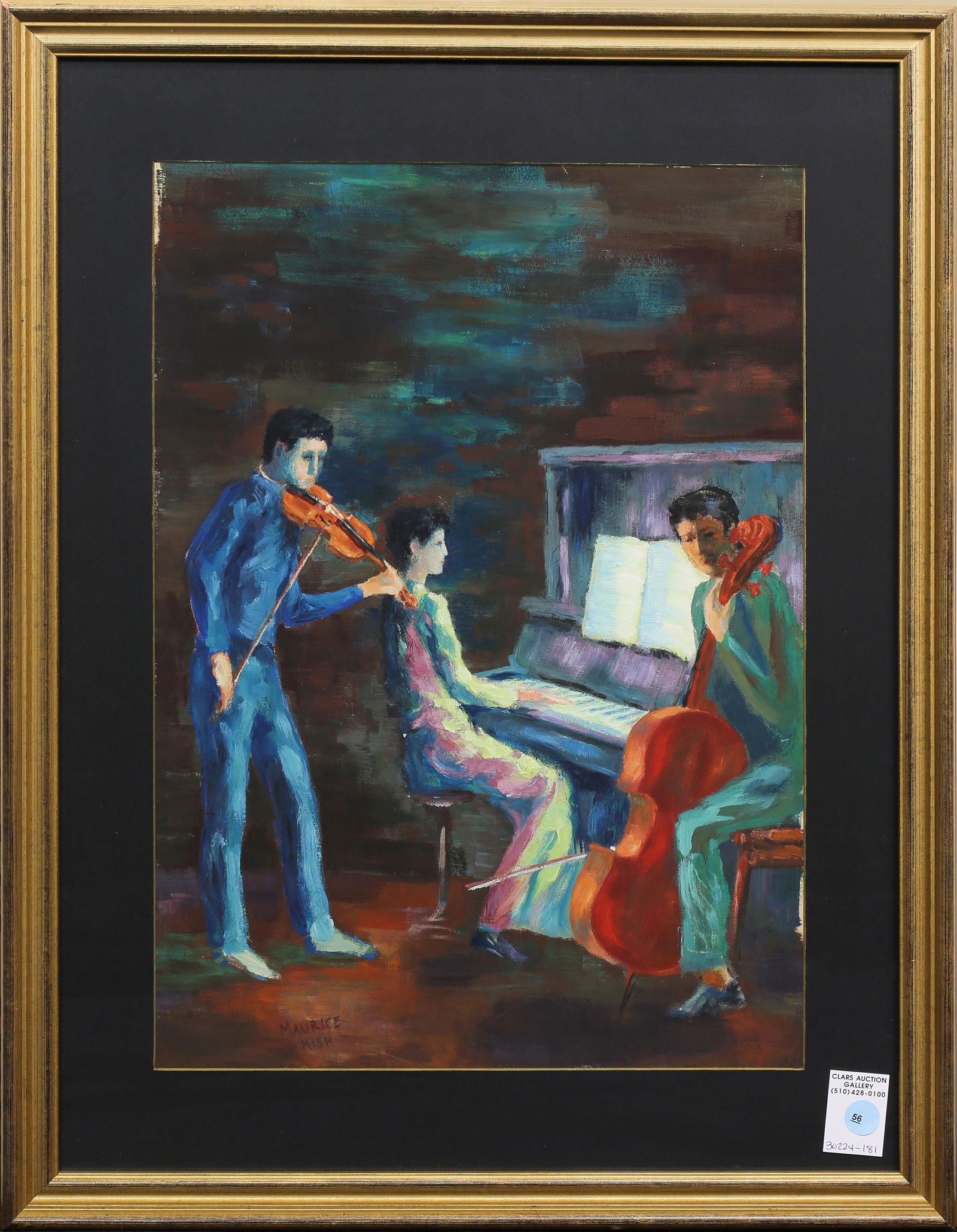 Painting, Maurice Kish (1 of 2)