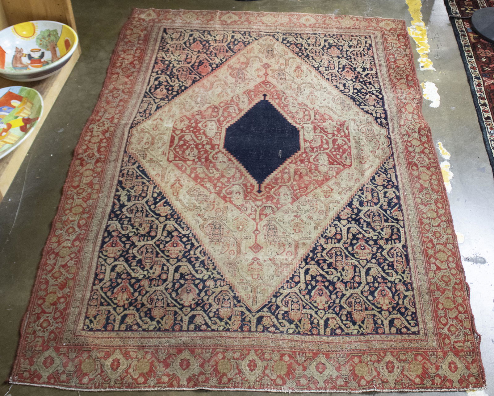 An antique Persian Malayer carpet (1 of 1)