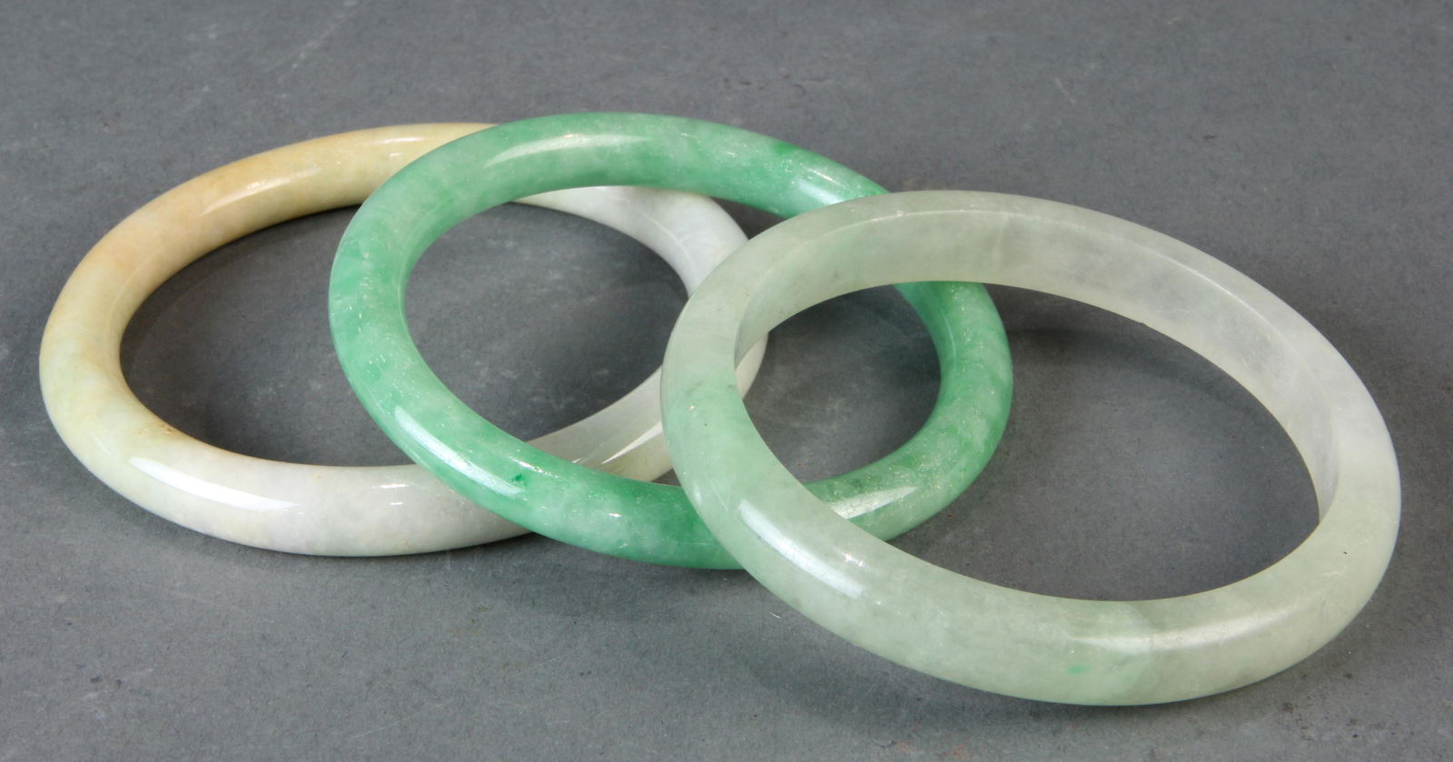 (lot of 3) Chinese jadeite bangles (1 of 1)