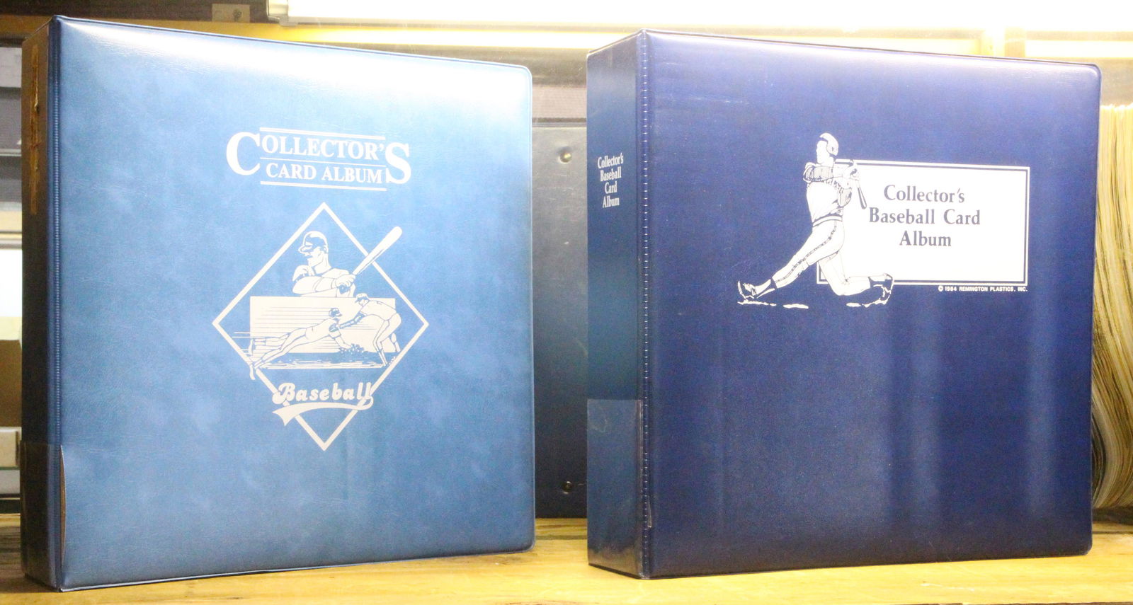 (lot of 2 albums)  Baseball card group (1 of 3)