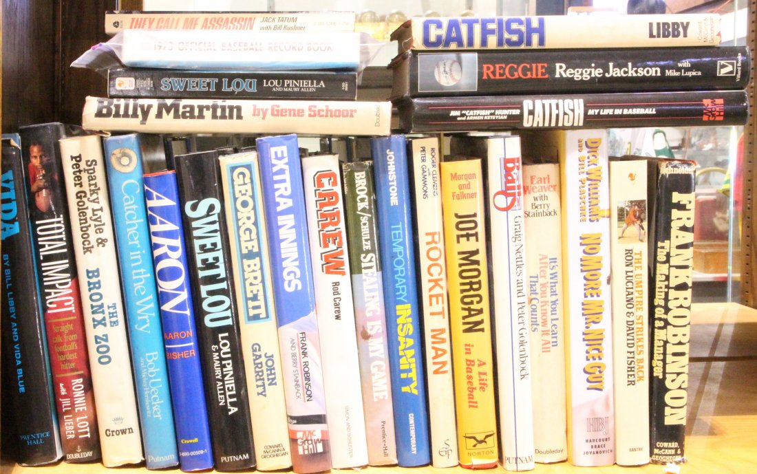 One shelf of mainly hardcover books relating to (1 of 1)