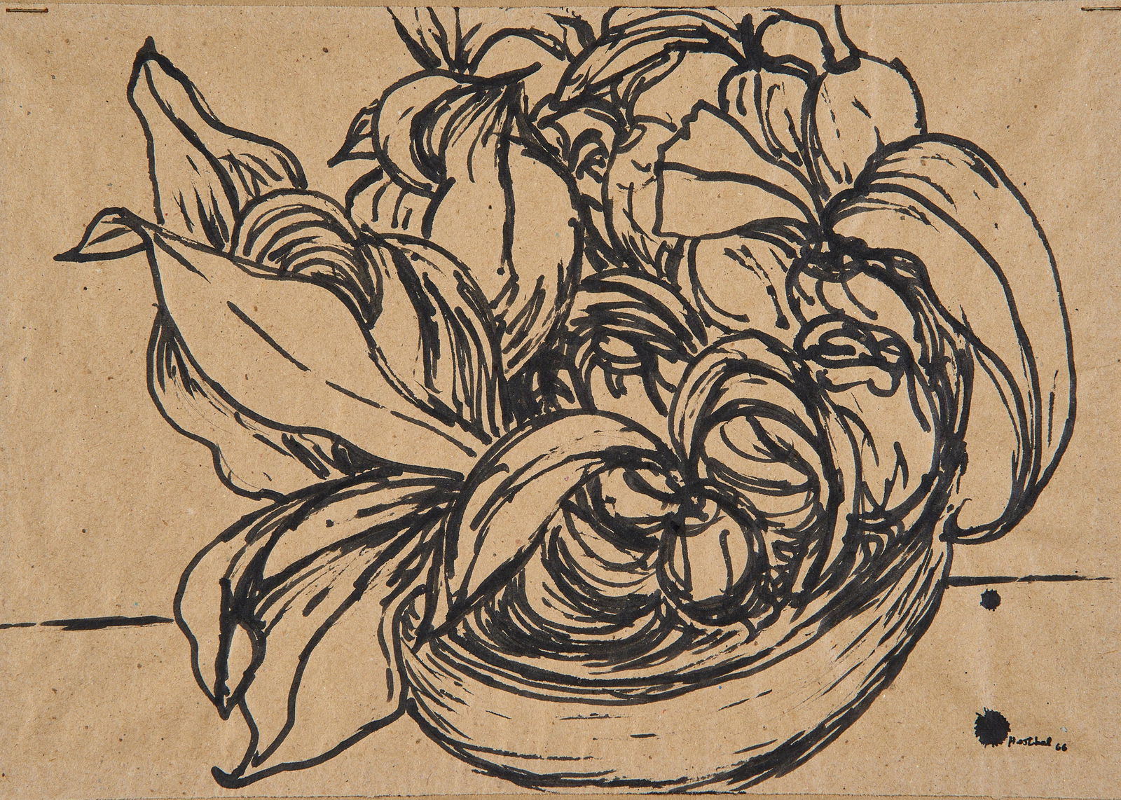 Work on paper, William Hesthal (1 of 1)