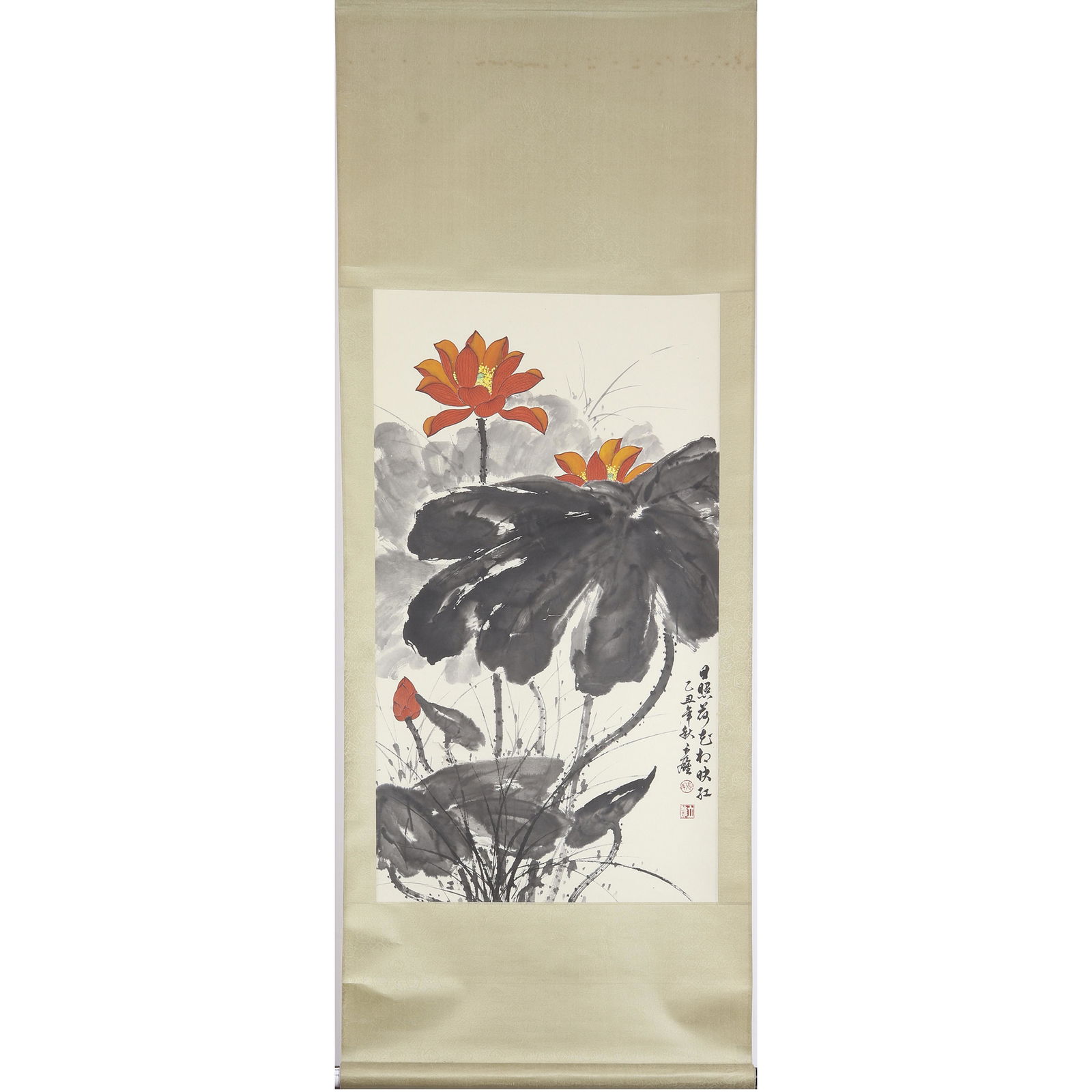 Chinese school, hanging scroll, ink and color on paper (1 of 1)