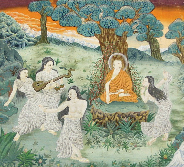Tibetan Thangka of Buddha