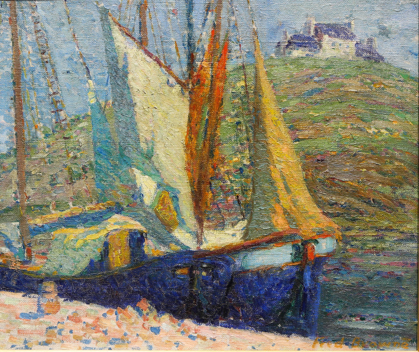 Painting, Fred L. Browne (1 of 5)