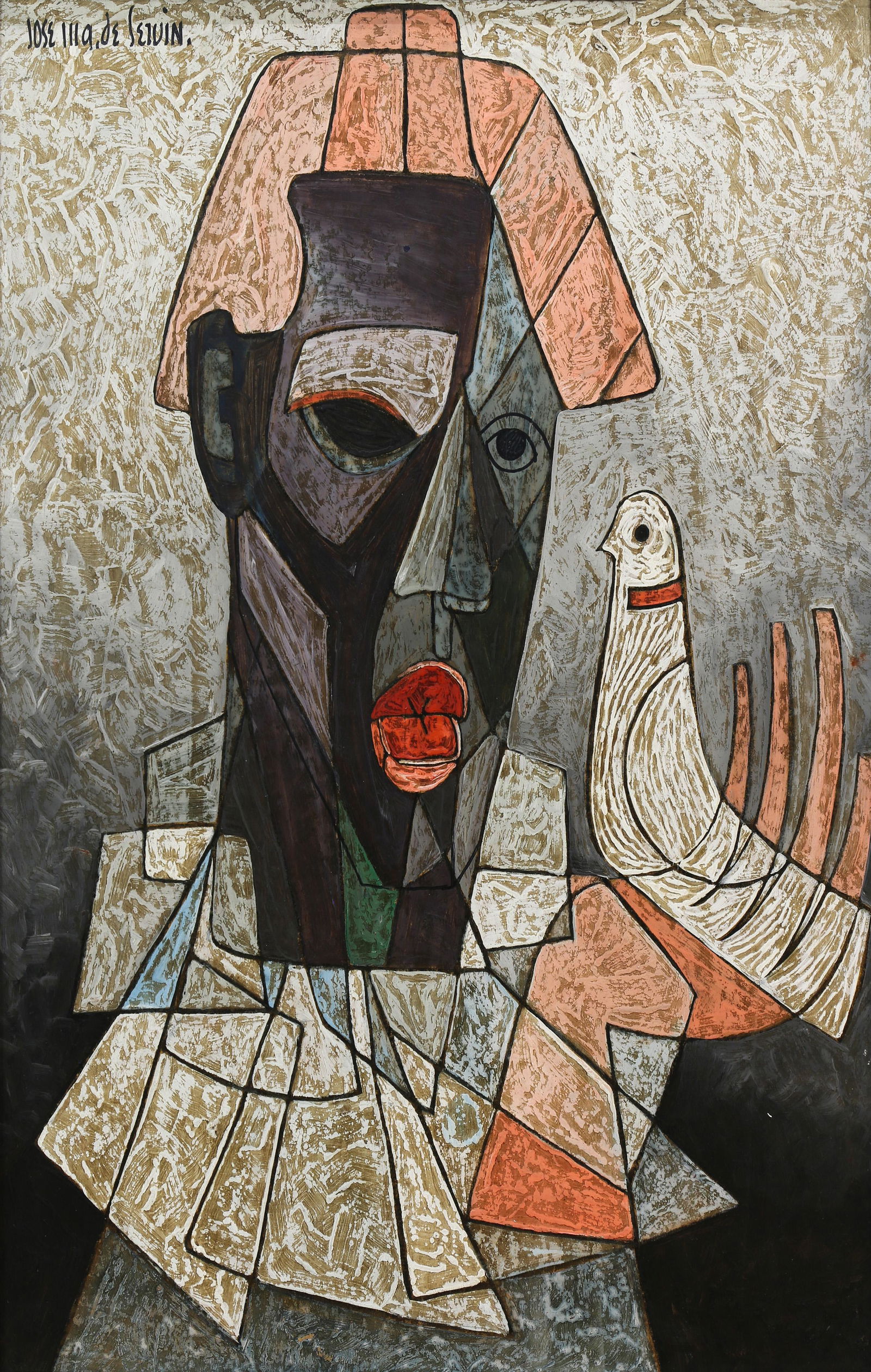 Painting, Jose Maria de Servin (1 of 4)