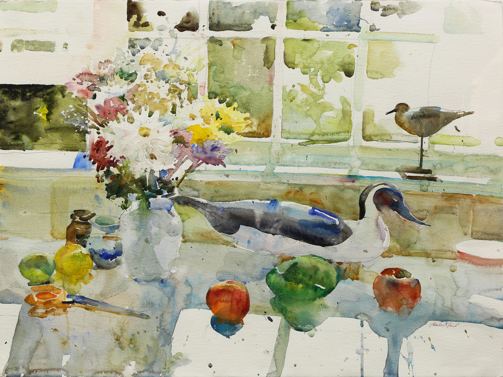 Watercolor, Charles Reid (1 of 5)