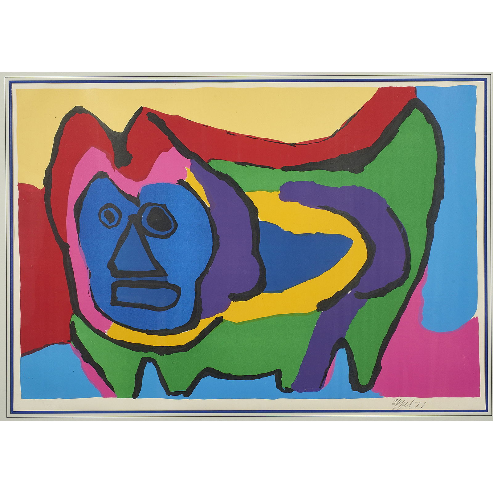 Print, Karel Appel (1 of 4)