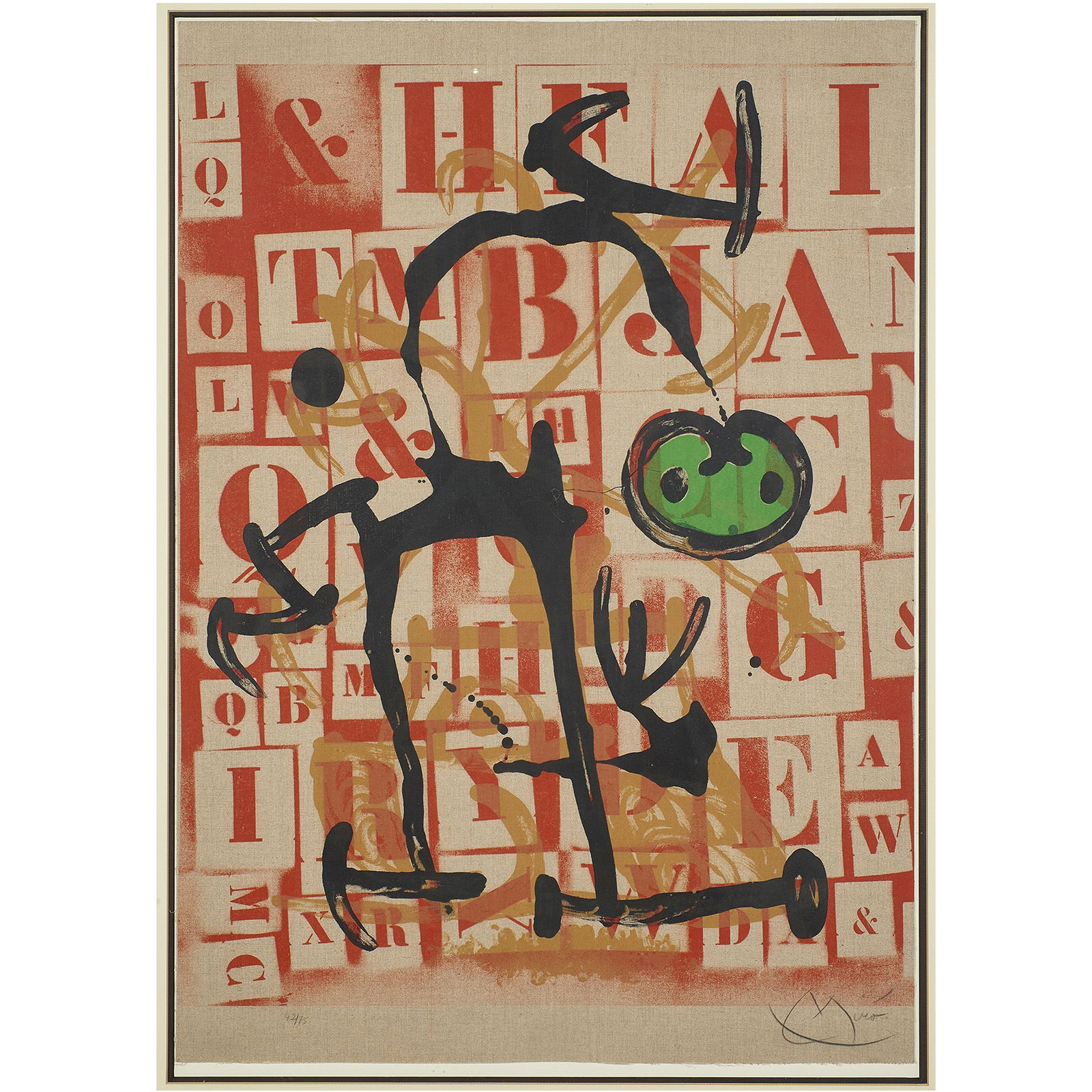 Print, Joan Miro (1 of 5)