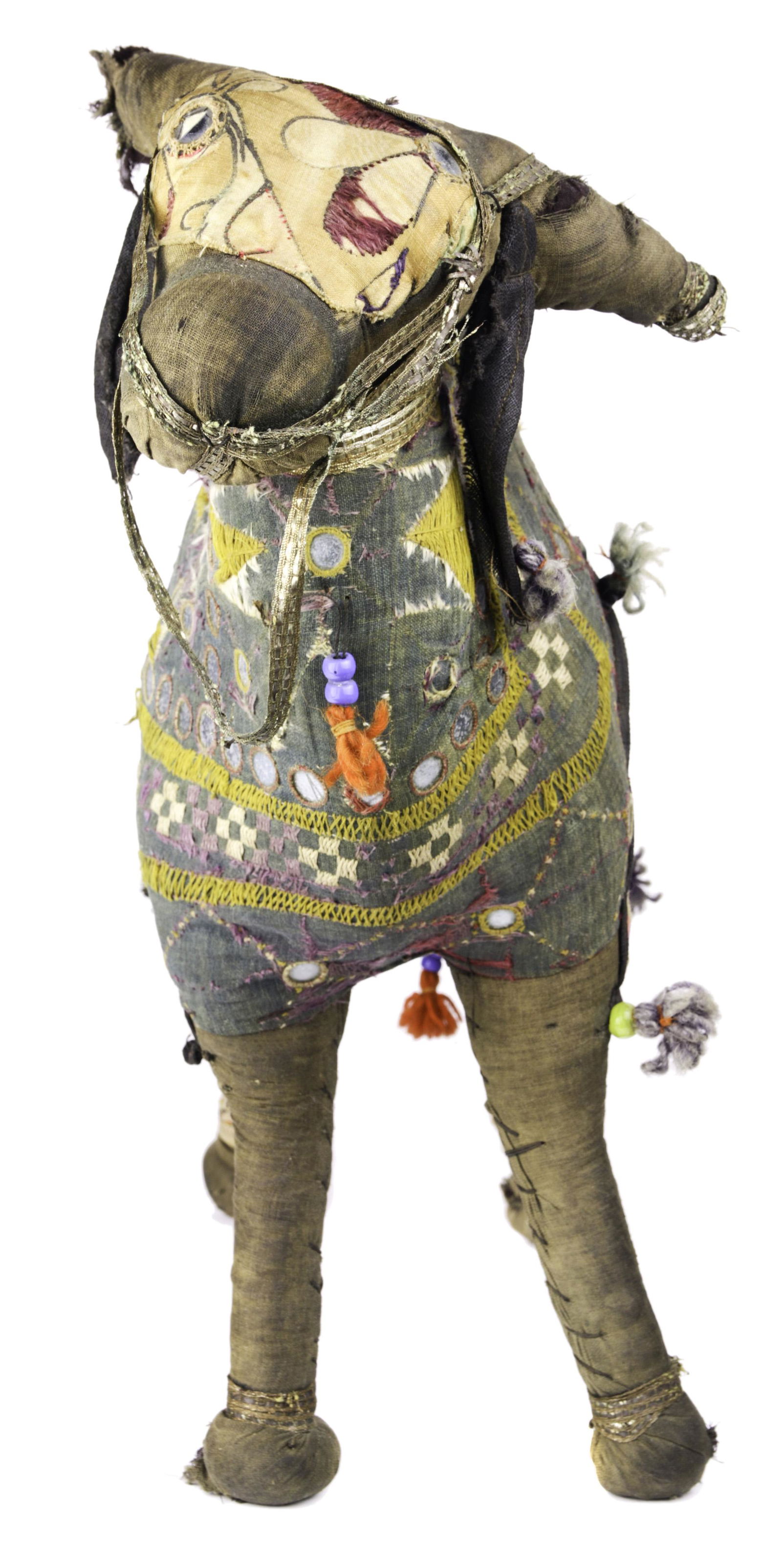 An Indian vintage fabric Brahma bull (1 of 5)