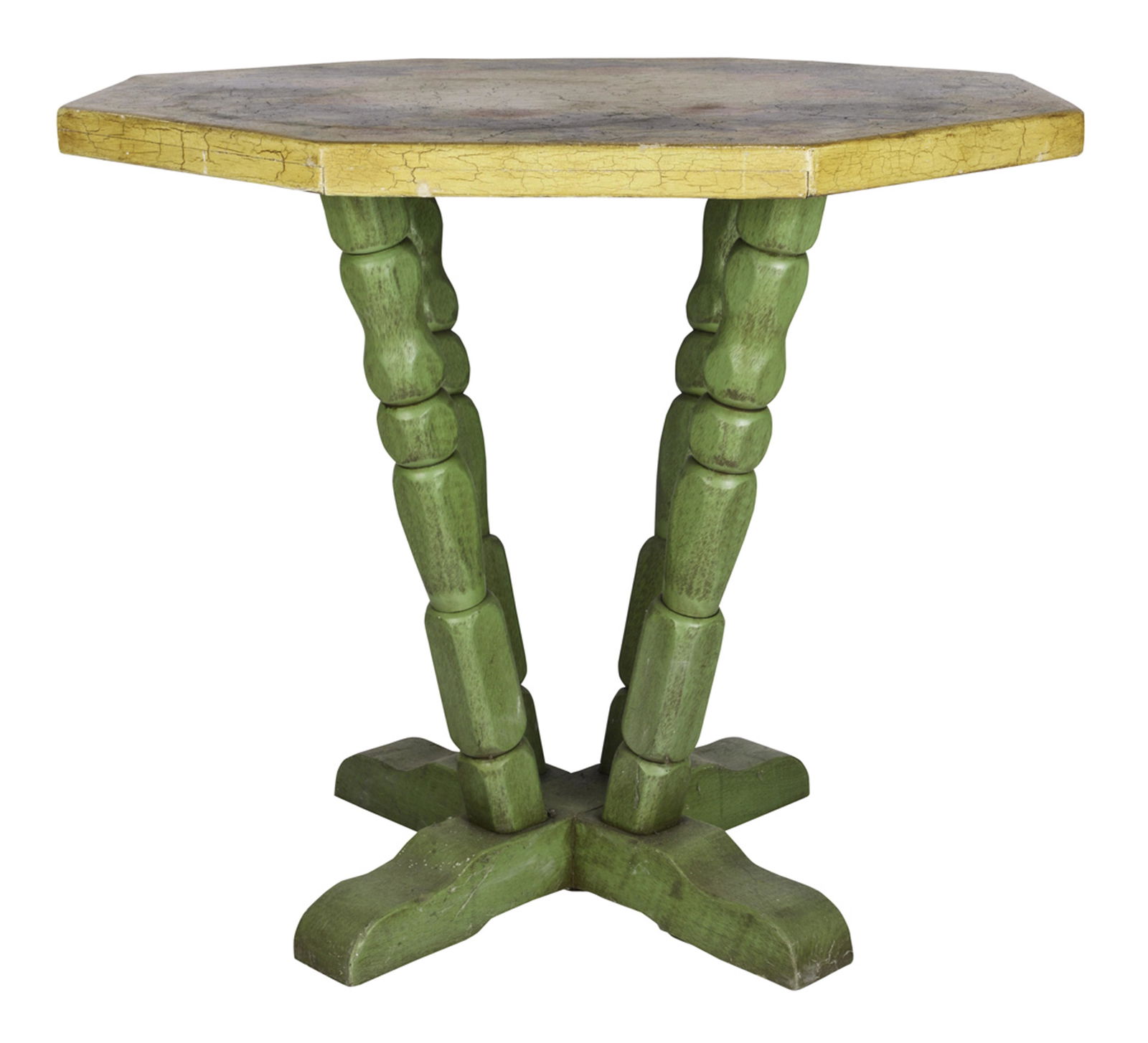 A Monterey Spanish Revival octagonal polychrome (1 of 5)