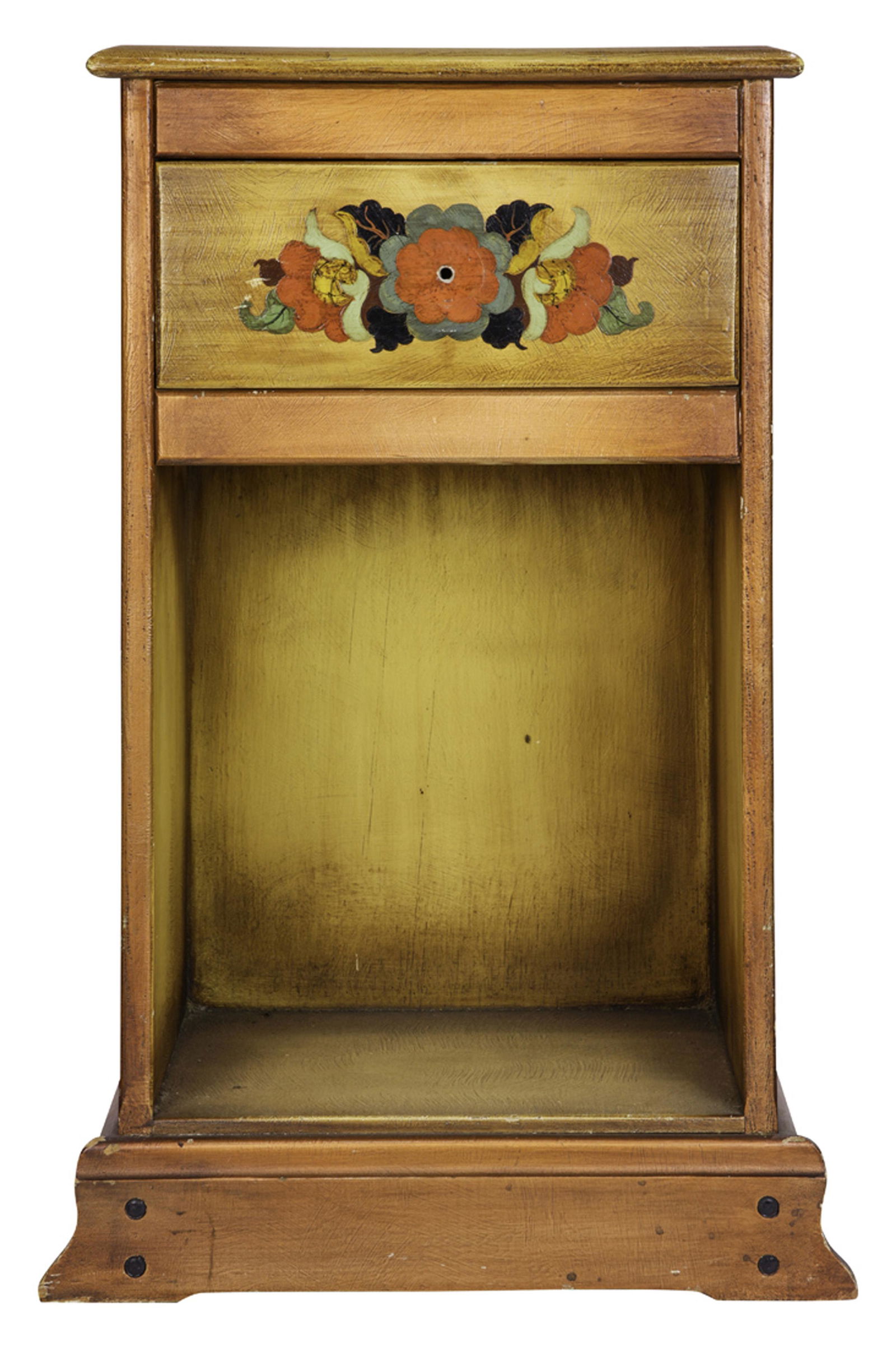 A Spanish Revival Monterey polychrome decorated single (1 of 5)