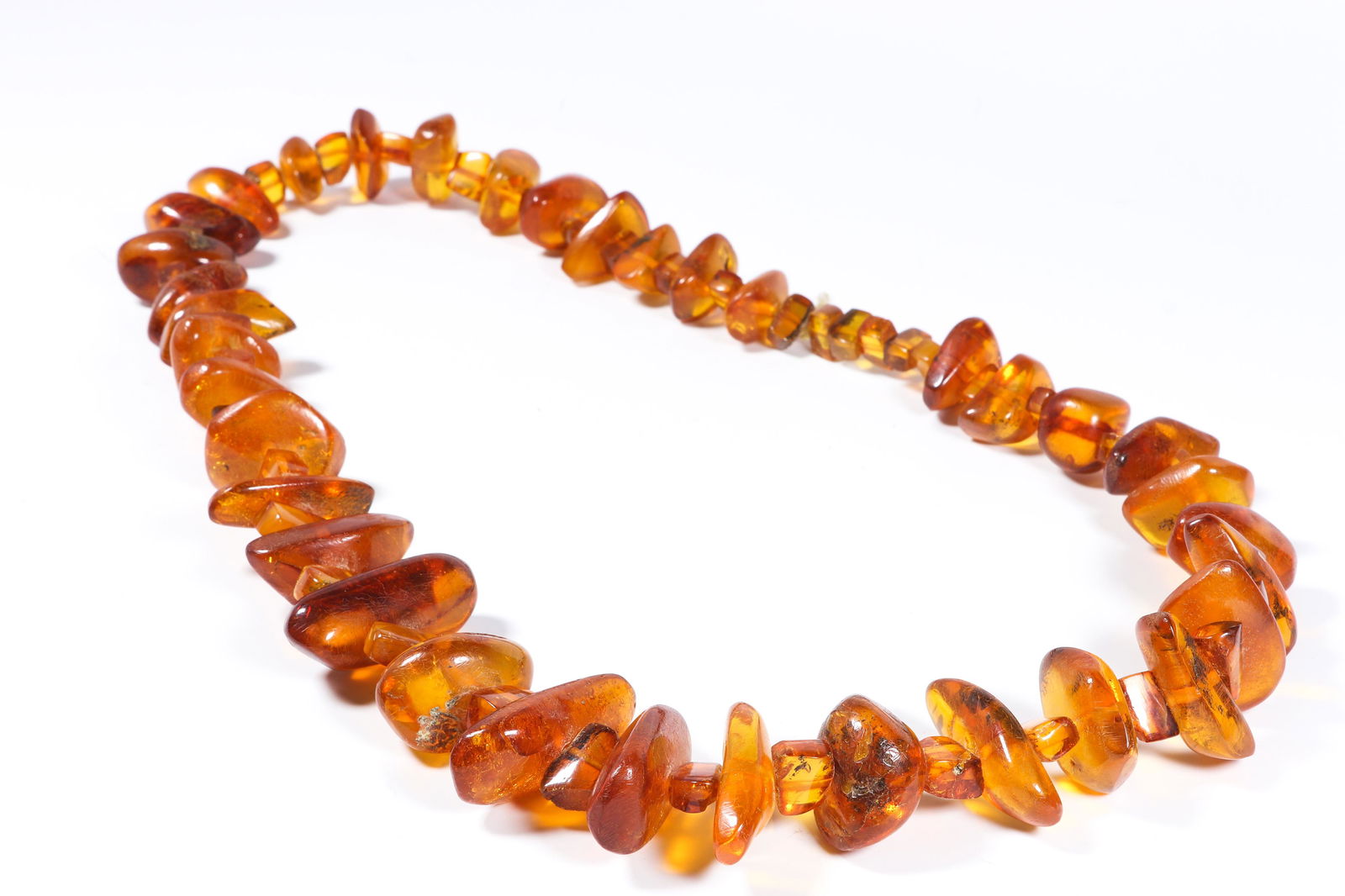 (lot of 2) Amber necklaces (1 of 2)